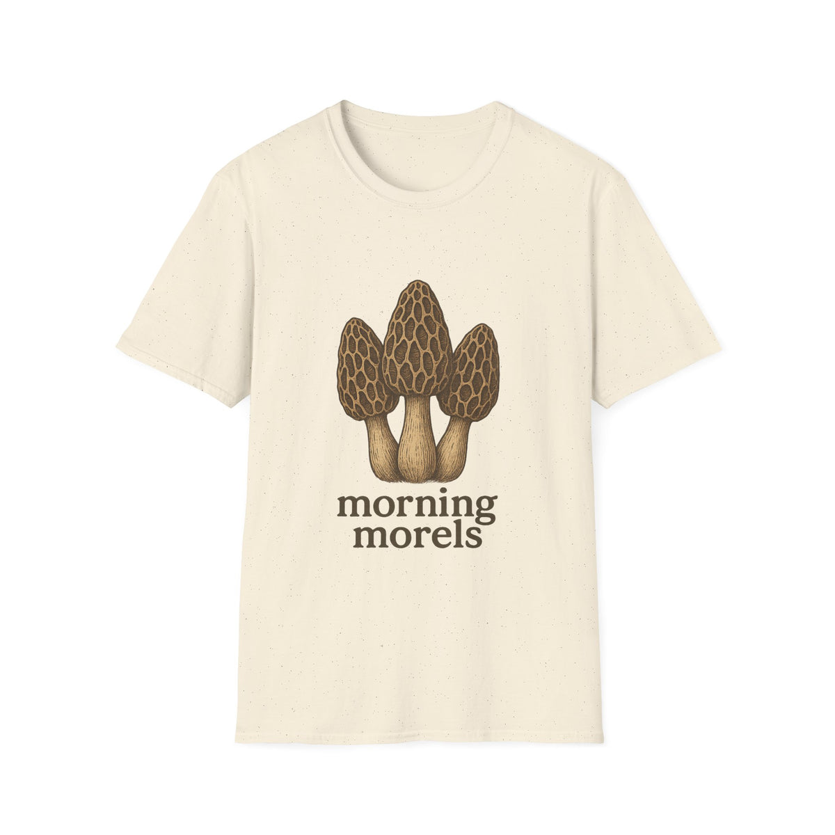 Morel Mushroom T-Shirt — Forager Graphic Tee ("Morel Hunter") - Trending Now - August 2026