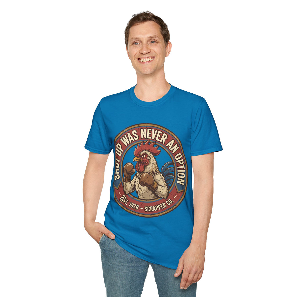 Graphic T-Shirt — “Shut Up Was Never an Option” Funny Retro Cowgirl Tee - Trending Now - September 2026