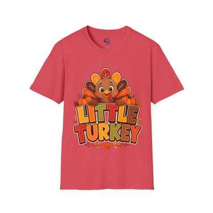 Little Turkey T‑Shirt – Cute Thanksgiving Kids & Family Tee