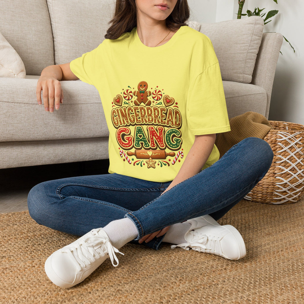 Gingerbread Gang T-Shirt — Cute Holiday Cookie Graphic Tee