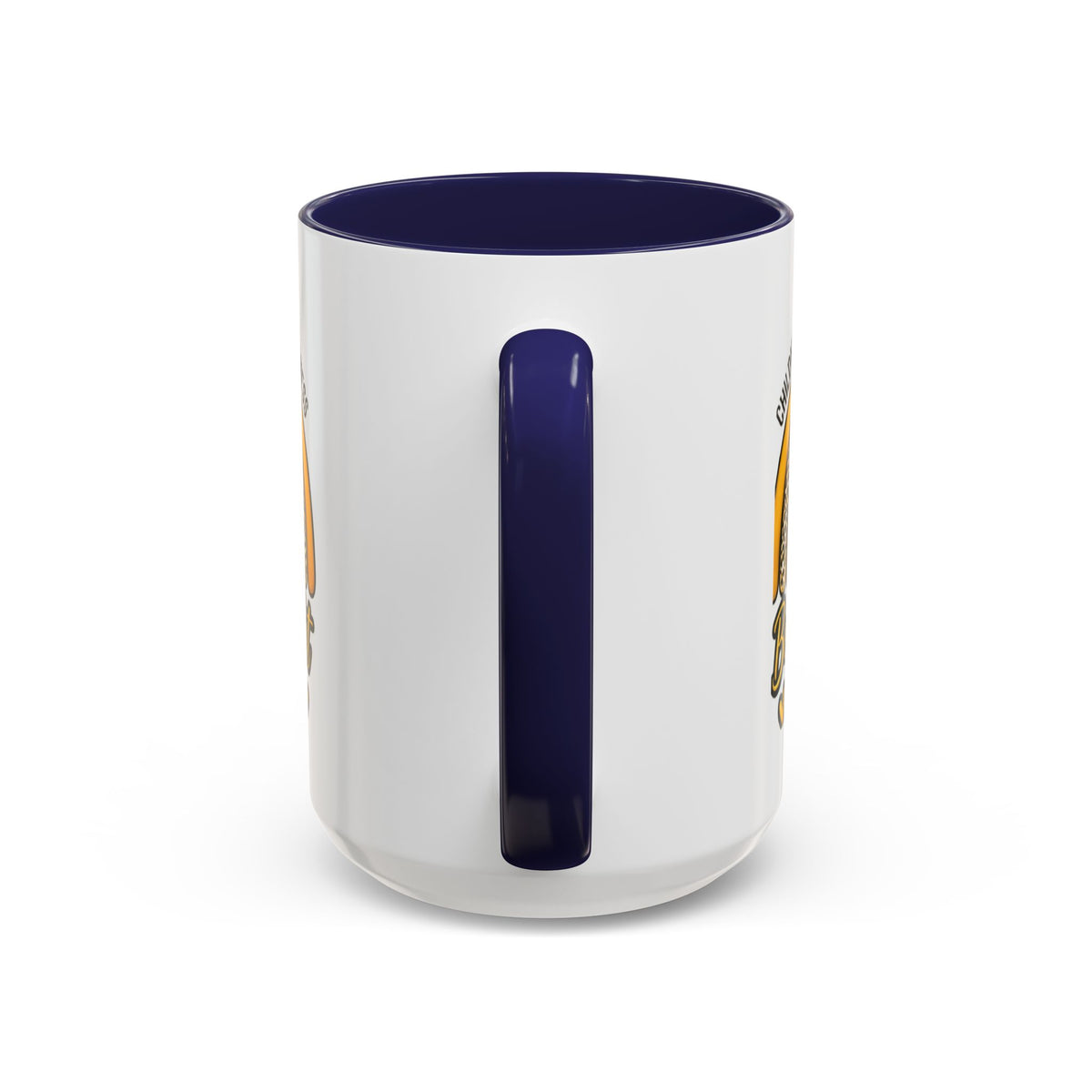 Childhood Cancer Awareness Accent Coffee Mug — "Be the Light" 11/15oz