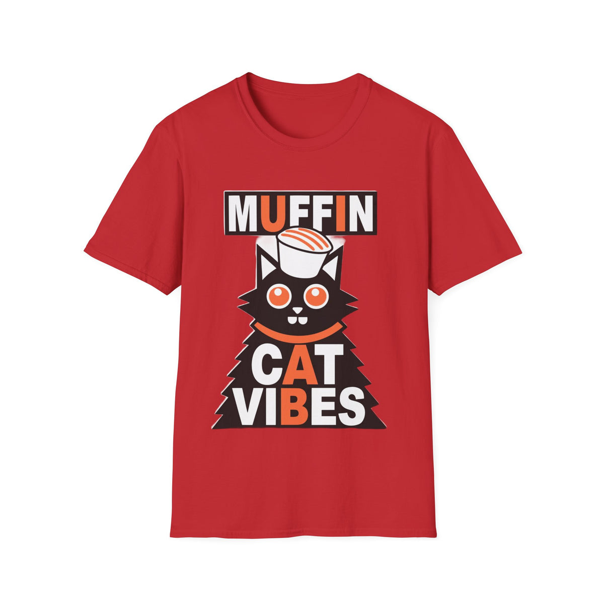 Muffin Cat Vibes T-Shirt - Trending Now - August 2026