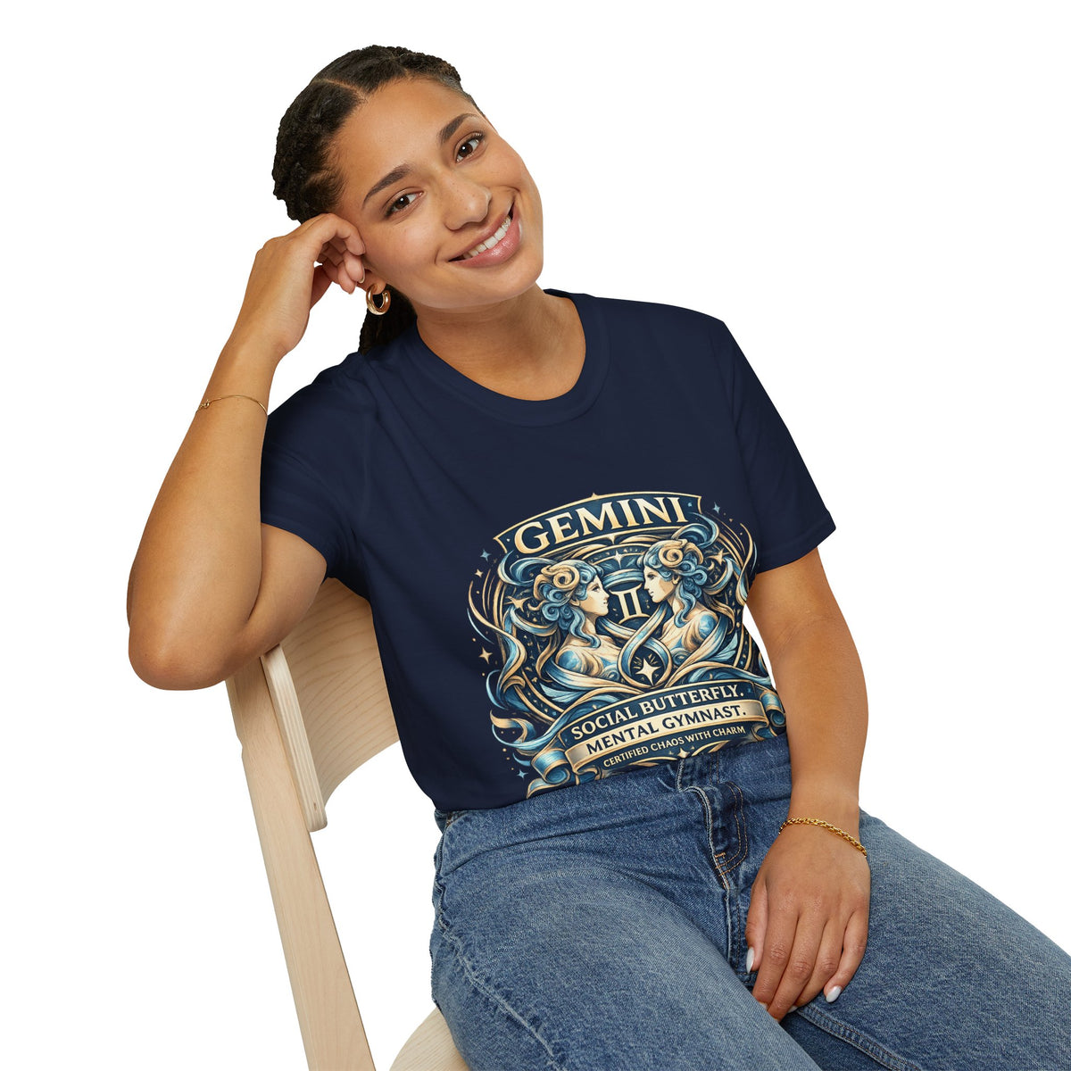 Zodiac  Gemini Unisex Softstyle T-Shirt