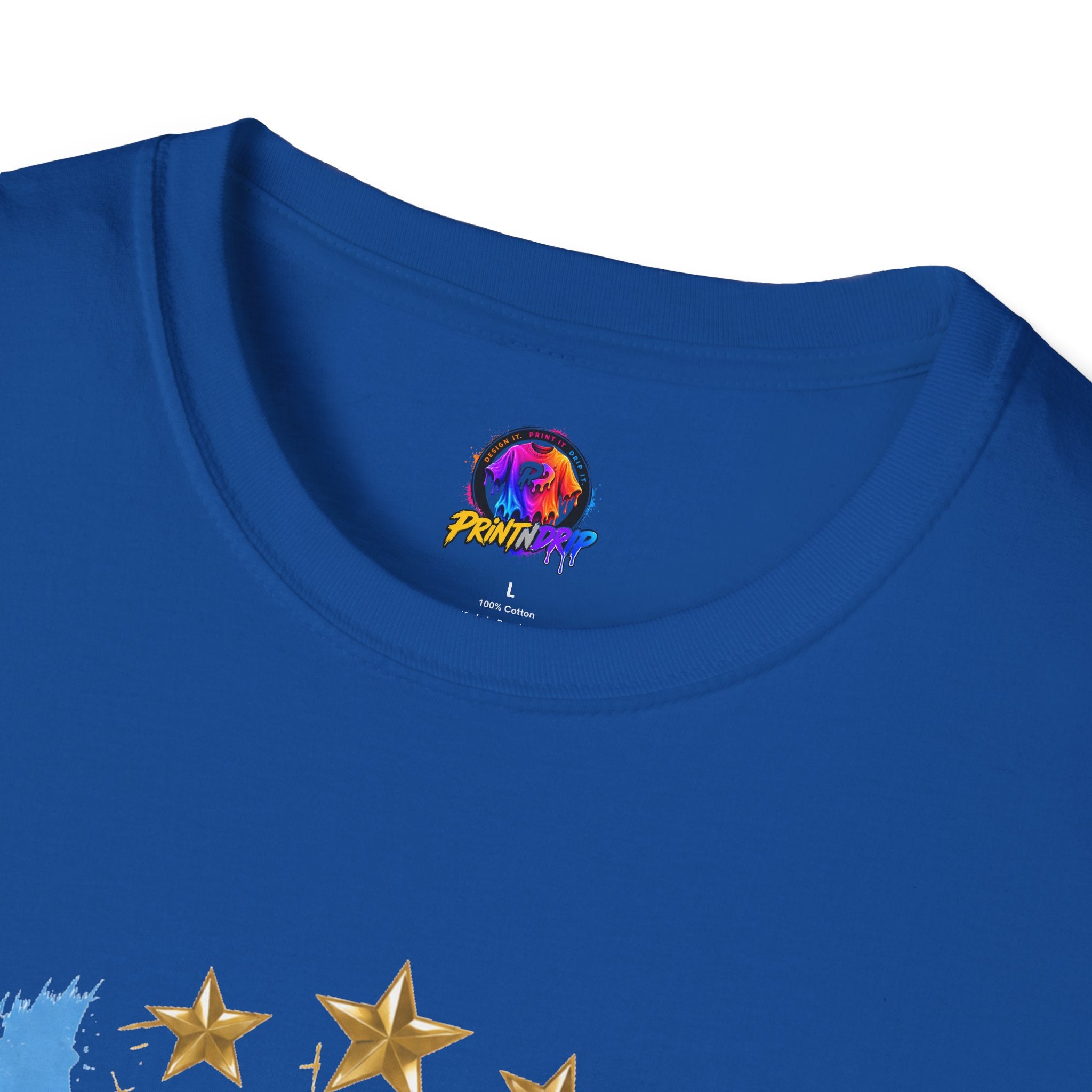 Argentina Sky Blue Magic Soccer T-Shirt — Argentinian Football Player Graphic Tee