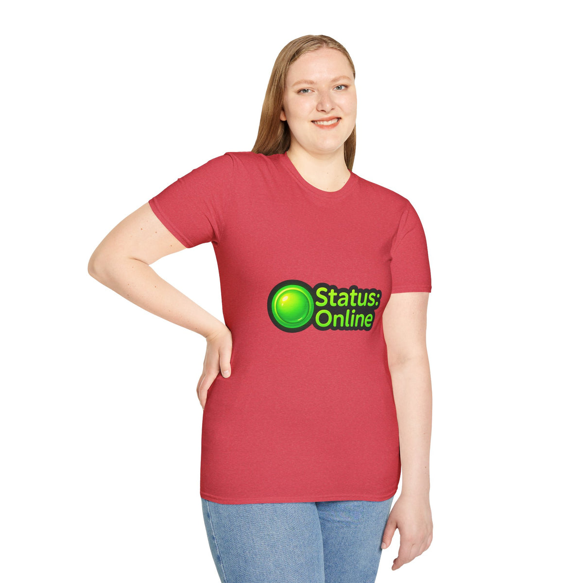 Status Online T-Shirt — Green Online Status Icon Tee - Trending Now - October 2026