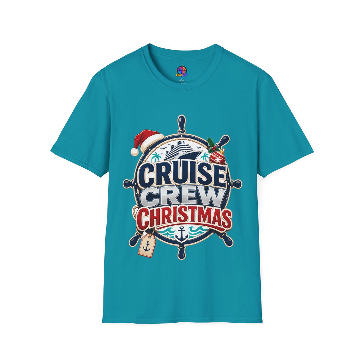 Cruise Crew Christmas T-Shirt — Holiday Cruise Vacation Tee