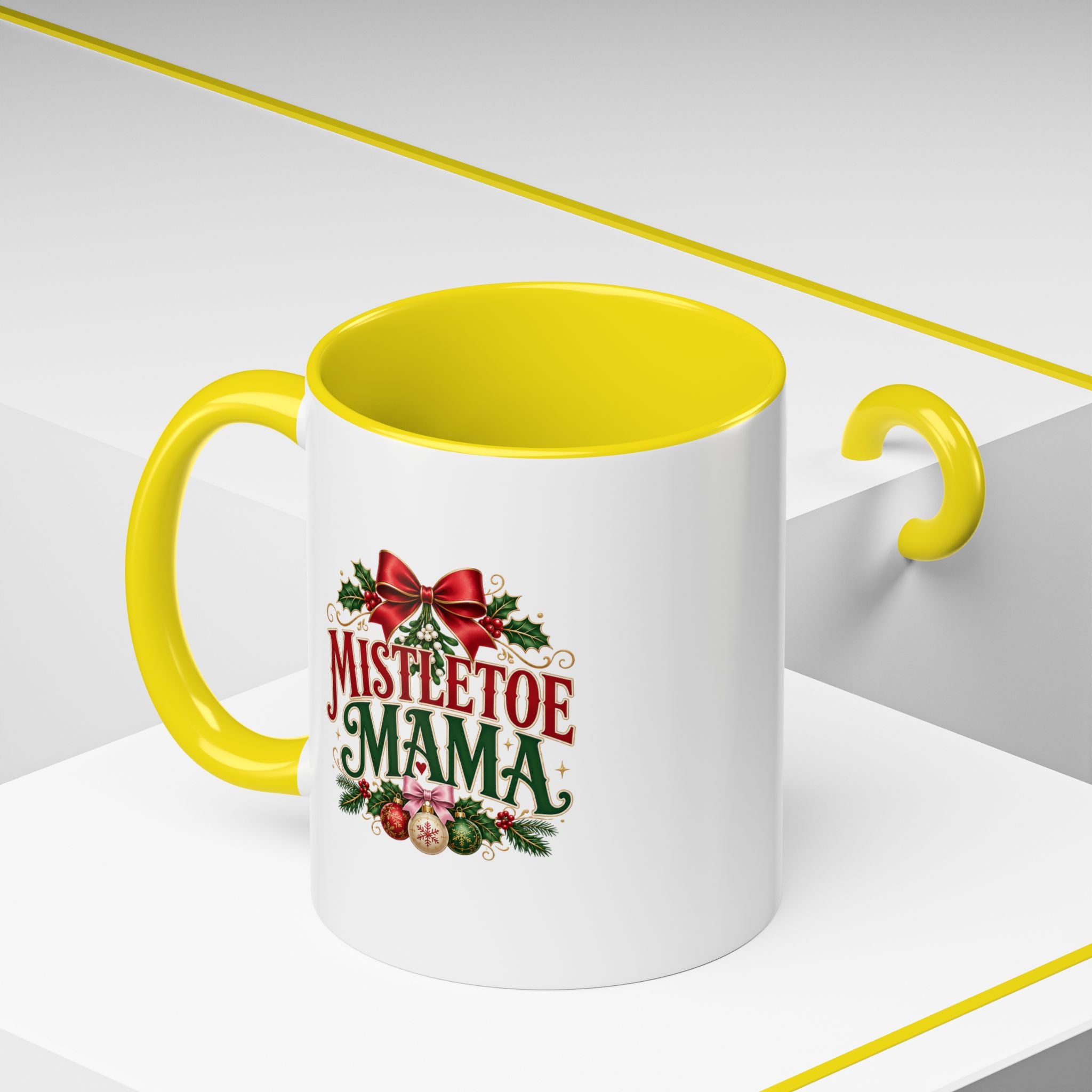 Accent Coffee Mug Mistletoe Mama