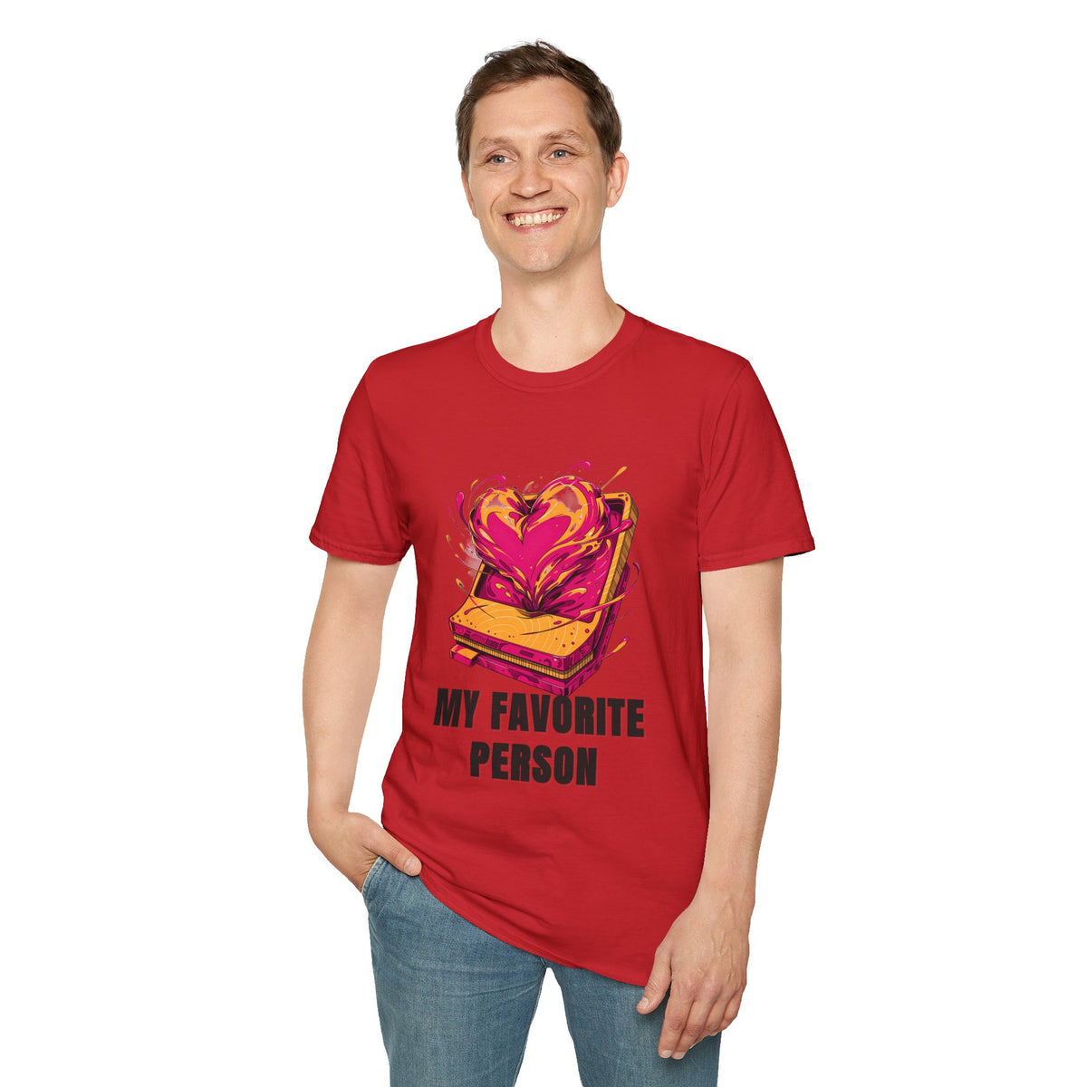 T‑Shirt — "My Favorite Person" Toasted Heart Graphic Tee (Valentine’s Day Gift) - Trending Now - August 2026