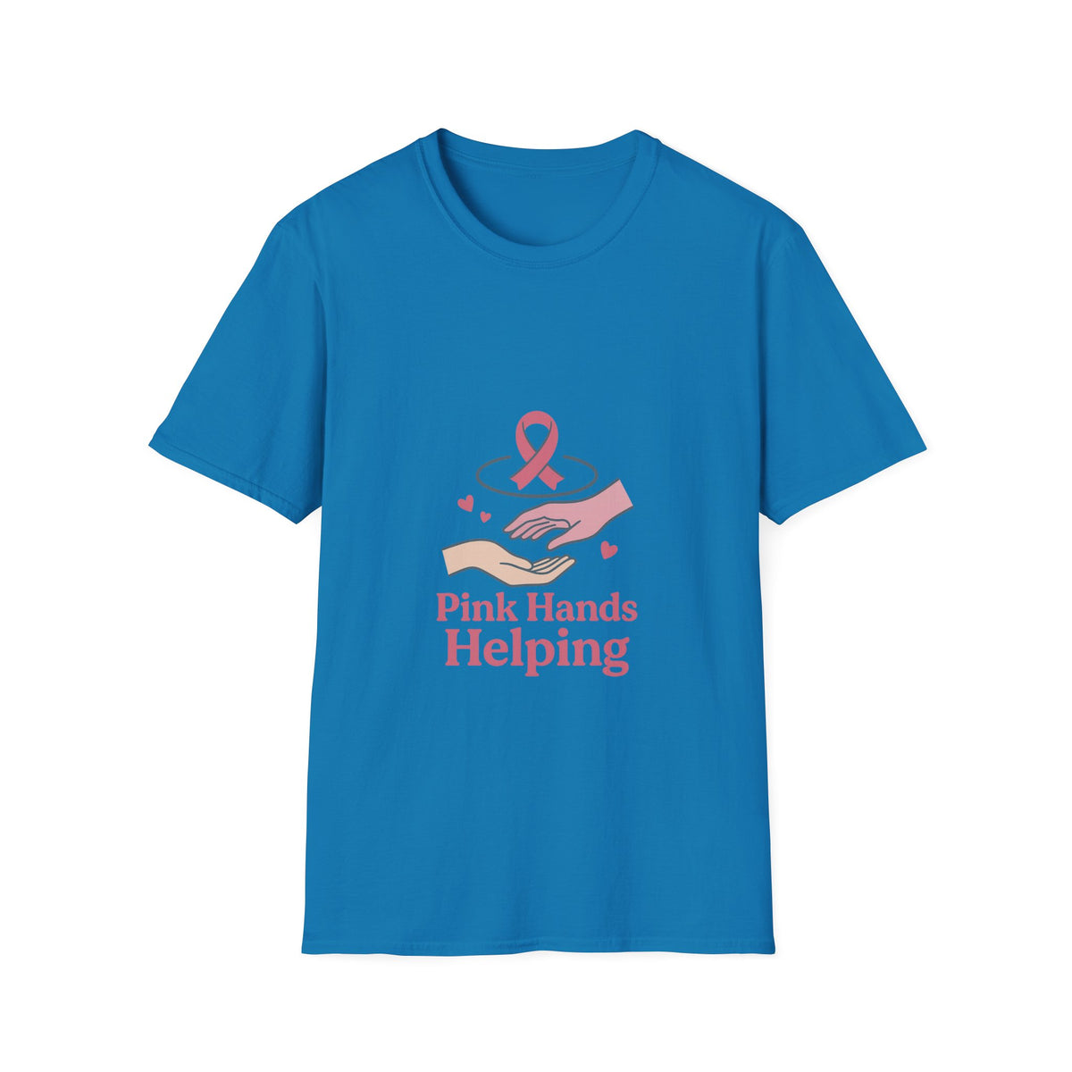 Breast Cancer Support T-Shirt — Pink Hands Helping Tee - Trending Now - October 2026