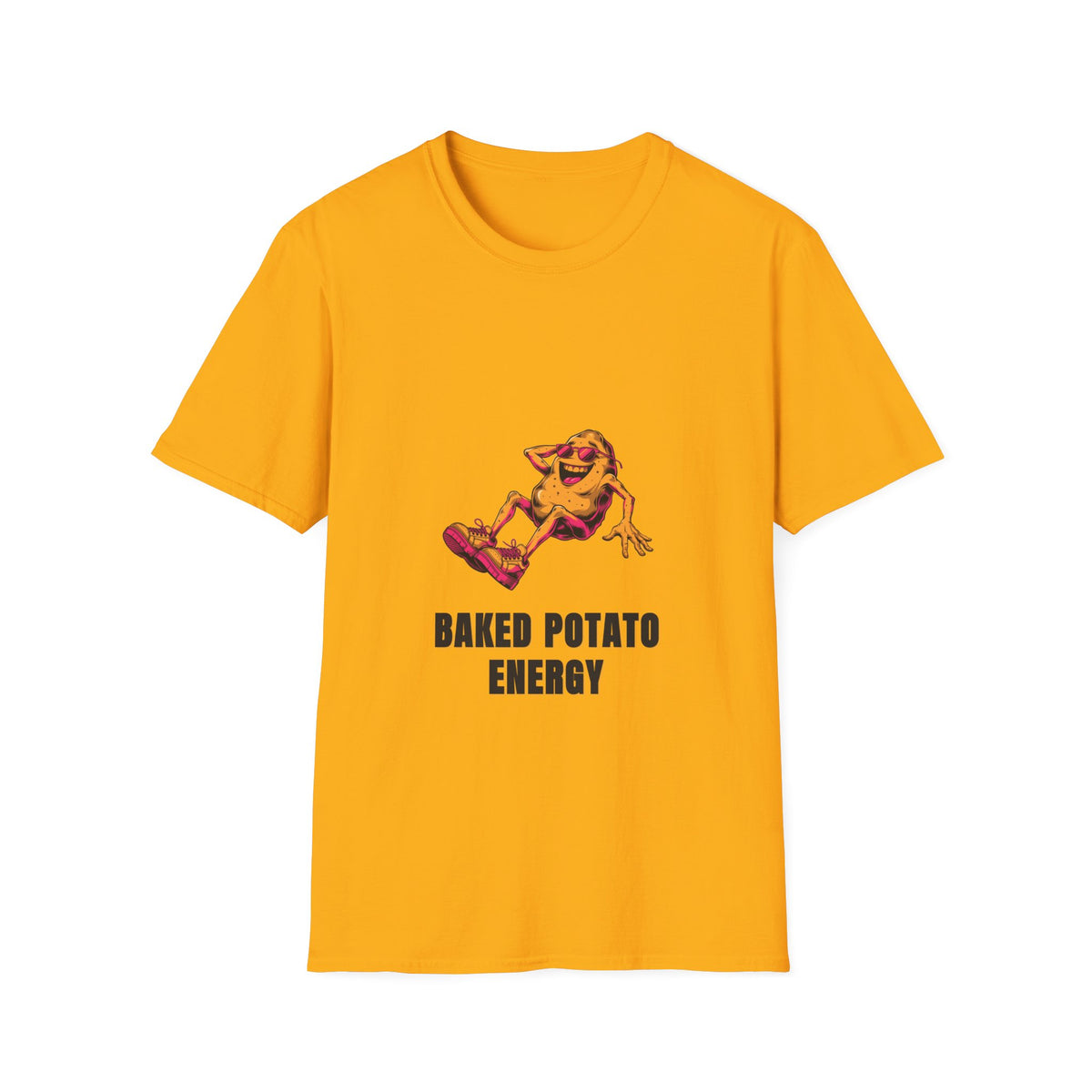 Baked Potato Energy T-Shirt — Funny Potato Graphic Tee - Trending Now - August 2026