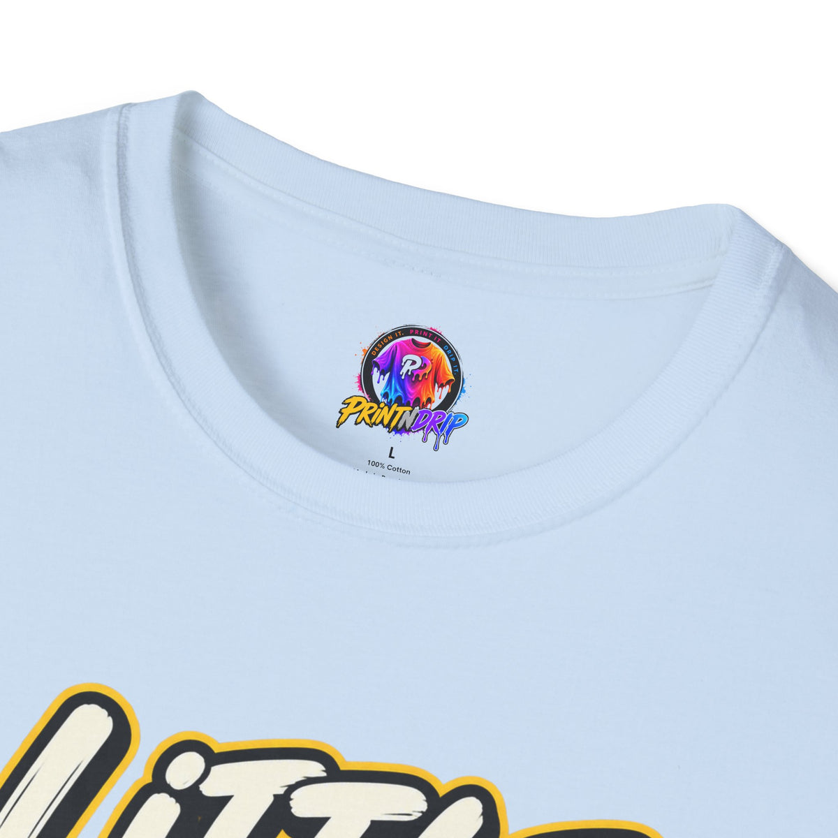 Kids Childhood Cancer Awareness T-Shirt — "Little Hero Big Hope" Gold Ribbon