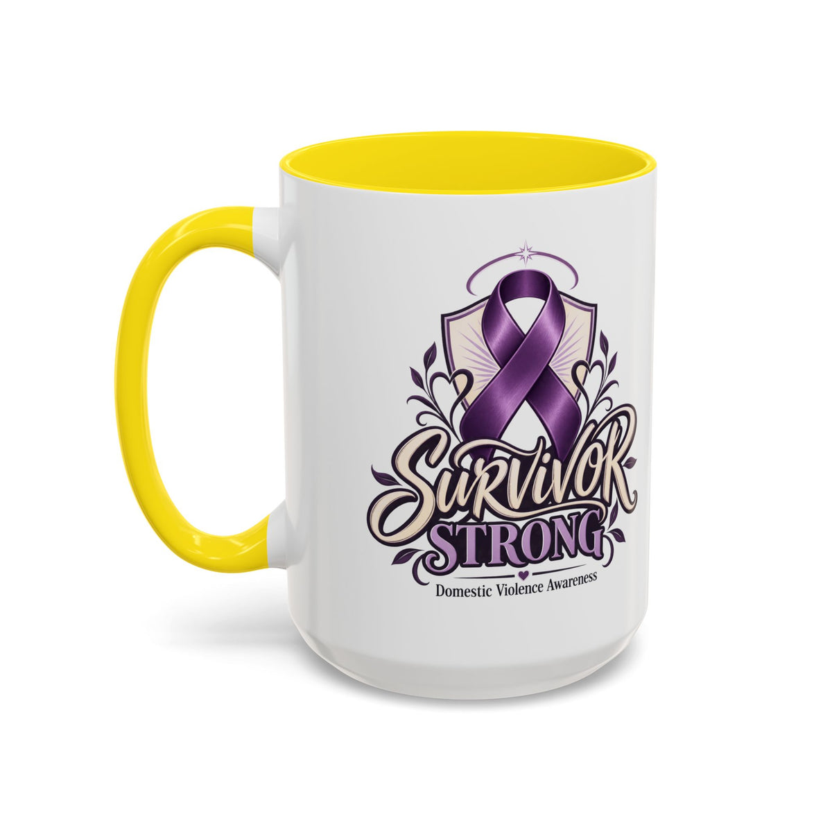 Domestic Violence Awareness Survivor Strong Coffee Mug