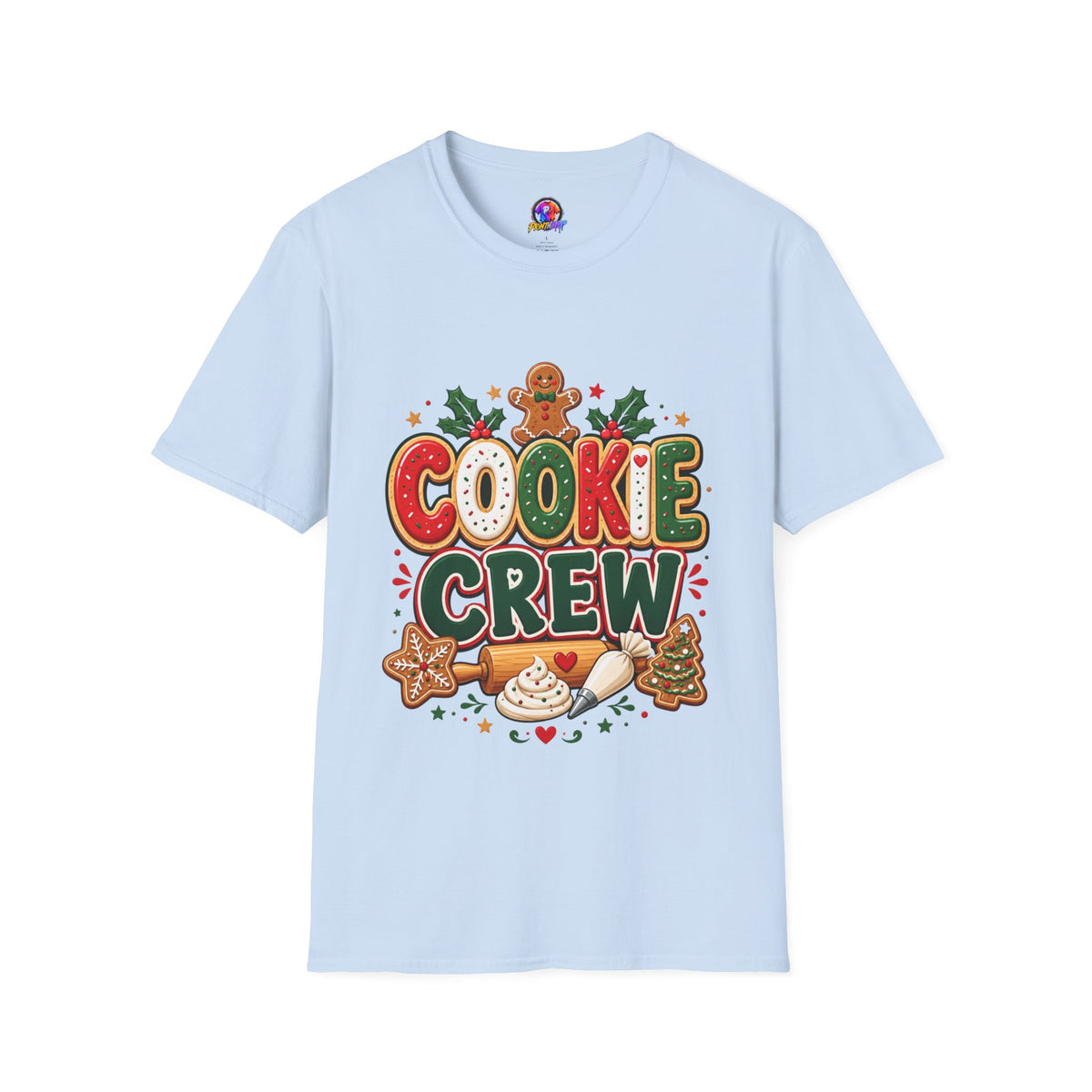 Cookie Crew T-Shirt — Christmas Gingerbread Holiday Tee
