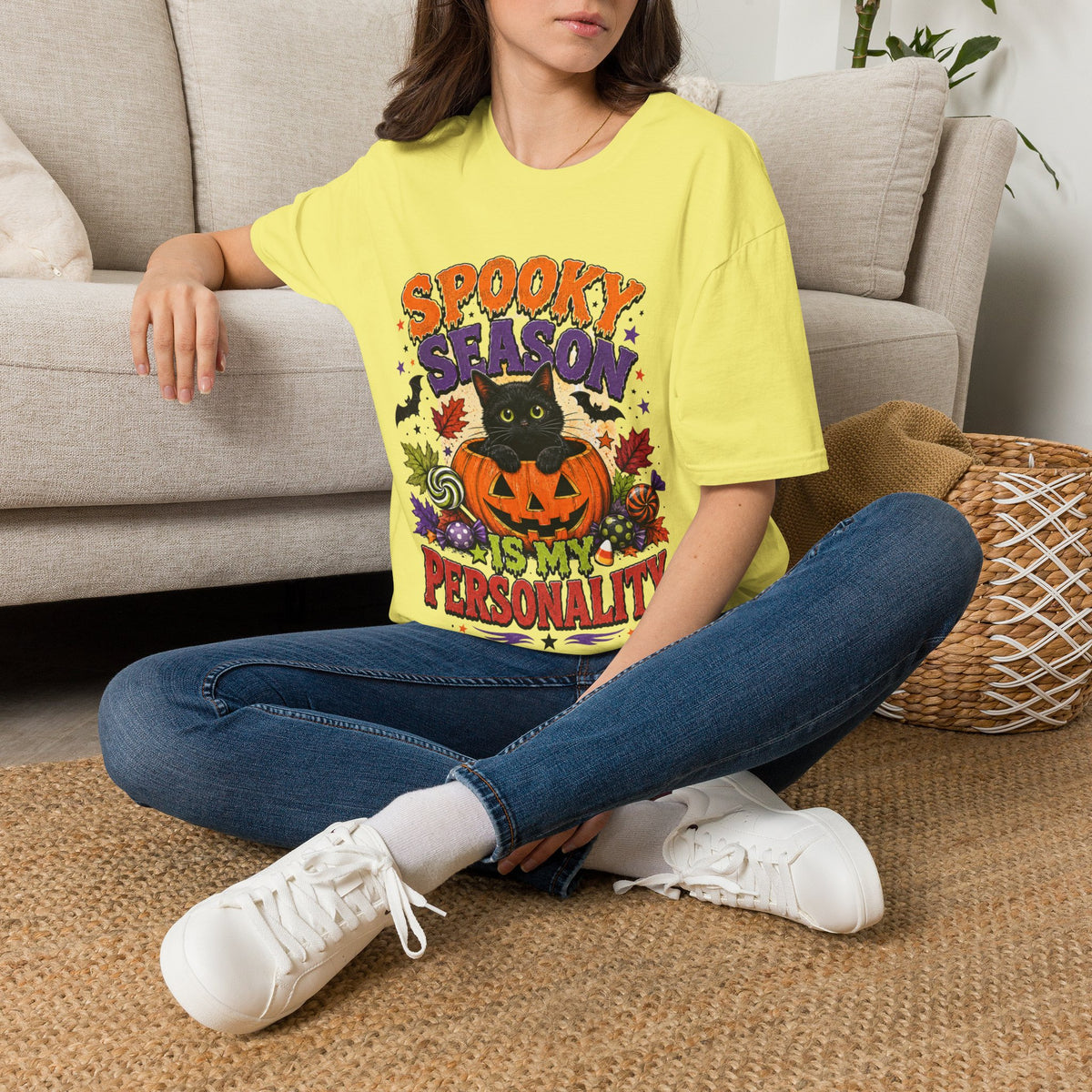 Halloween Spooky Season Unisex Softstyle T-Shirt