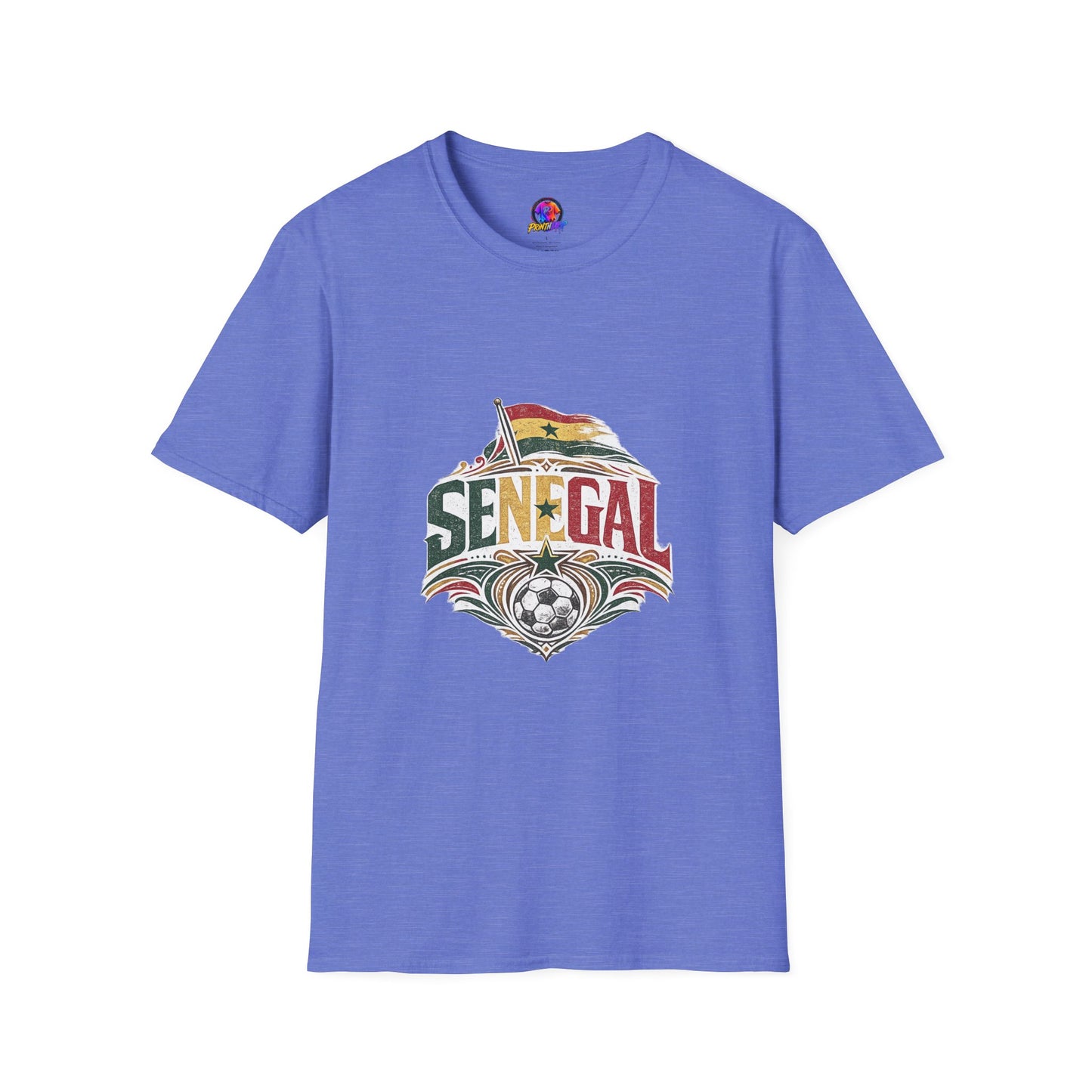 Senegal Flag Graphic T-Shirt — Vintage Senegal Pride Tee