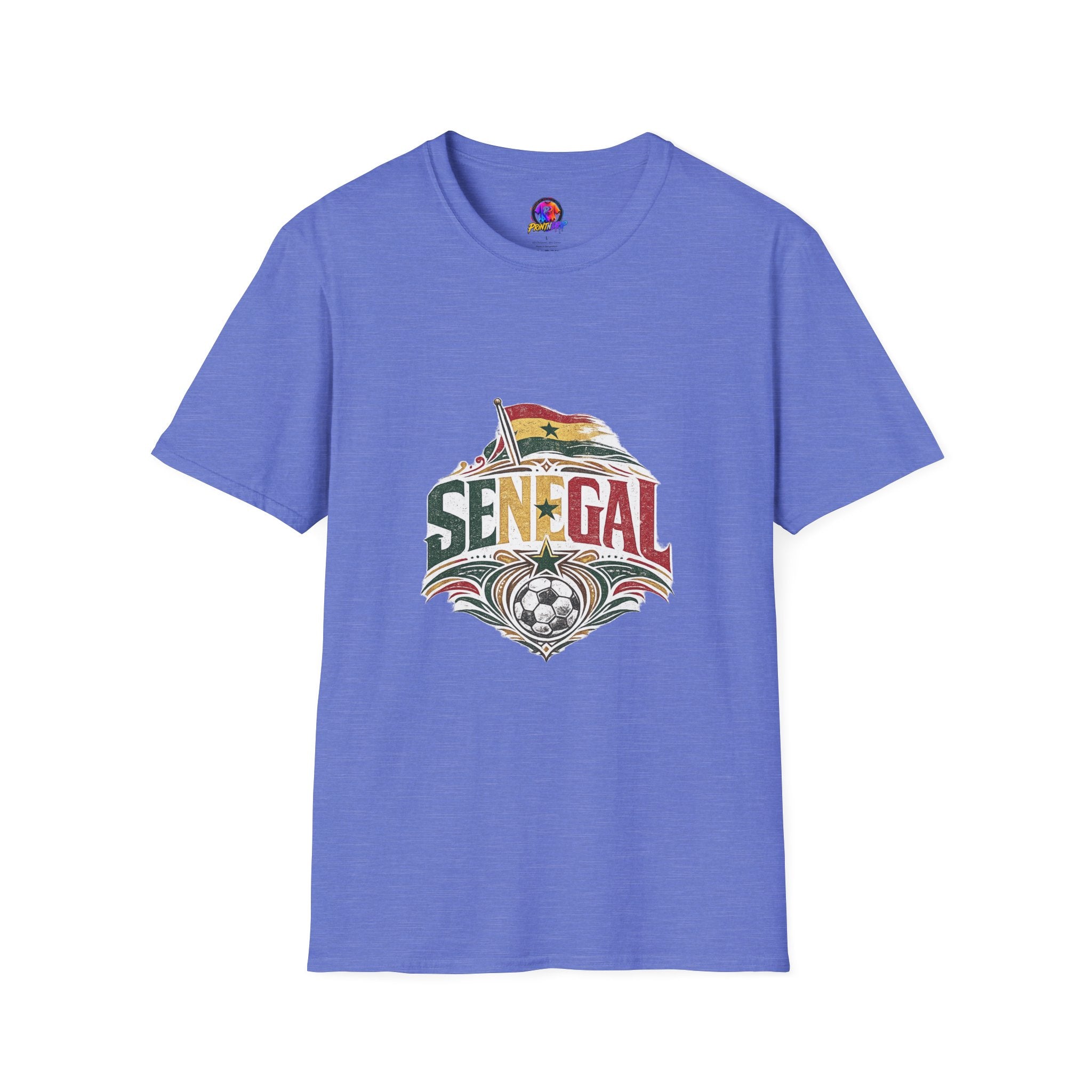 Senegal Flag Graphic T-Shirt — Vintage Senegal Pride Tee