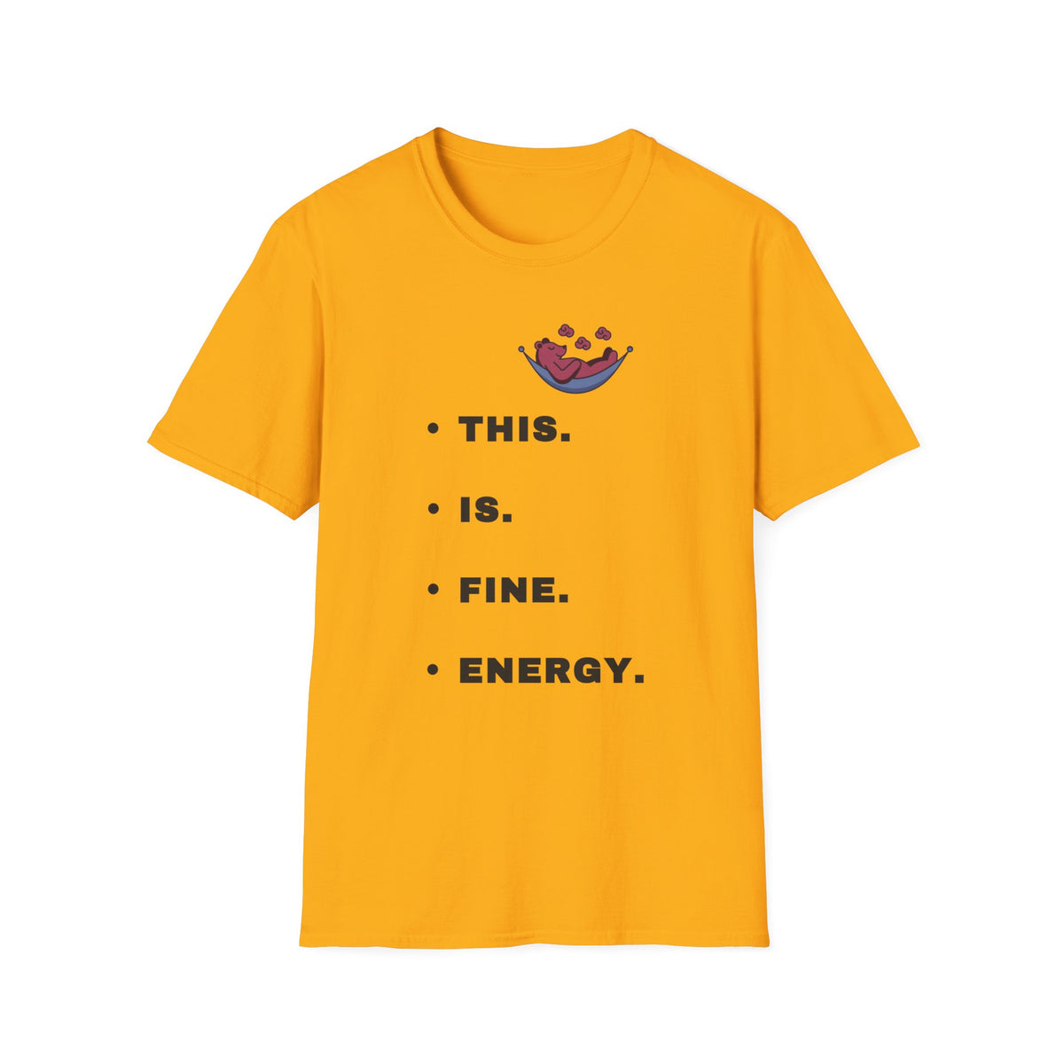 T‑Shirt — “This. Is. Fine.” Comic Dog in Burning Room Funny Graphic Tee - Trending Now - September 2026