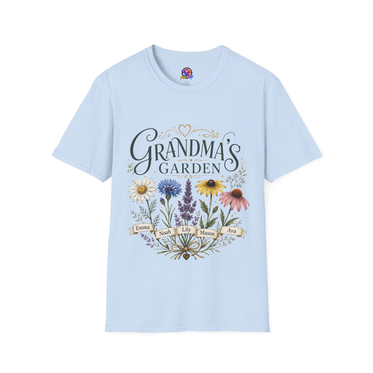 Grandma's Garden T-Shirt — Floral ‘Grandma’s Garden’ Gift Tee