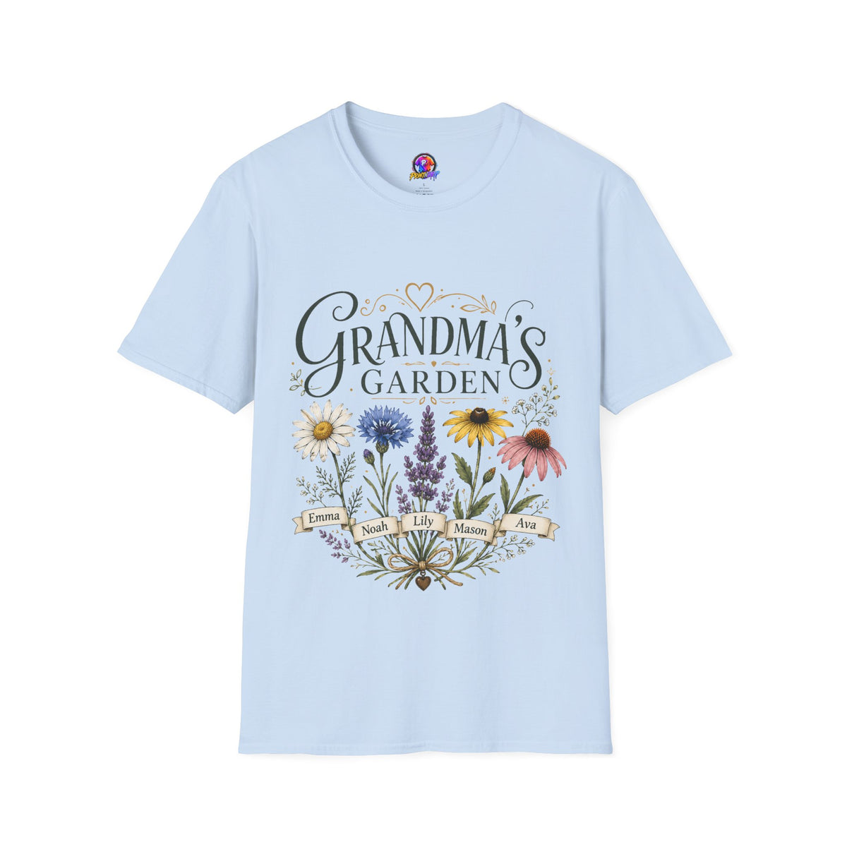 Grandma's Garden T-Shirt — Floral ‘Grandma’s Garden’ Gift Tee