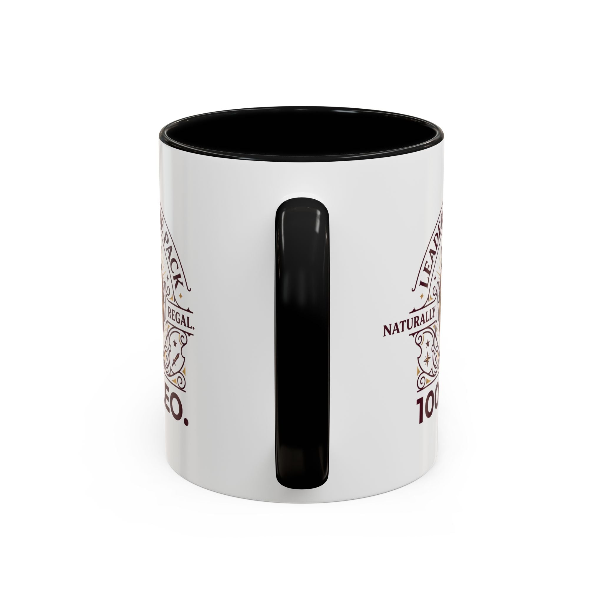 Leo Coffee Mug — 'Leader of the Pack' 100% Leo Zodiac Accent Mug