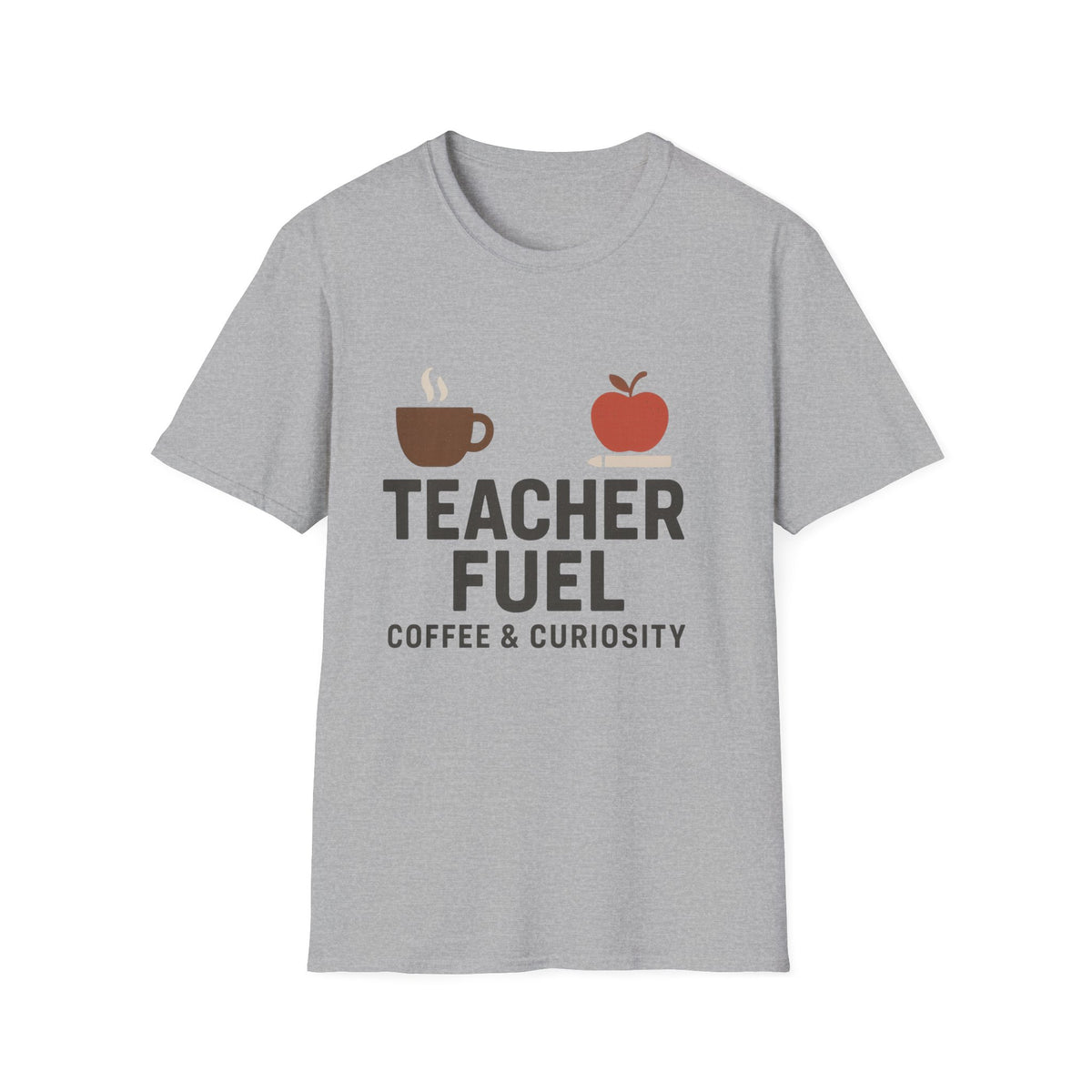 Teacher Fuel T‑Shirt — Coffee & Apple Graphic Tee for Teachers - Trending Now - August 2026
