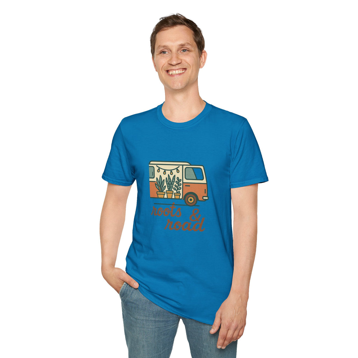 Roots & Road Camper Van T‑Shirt — Vintage Boho Adventure Tee - Trending Now - August 2026