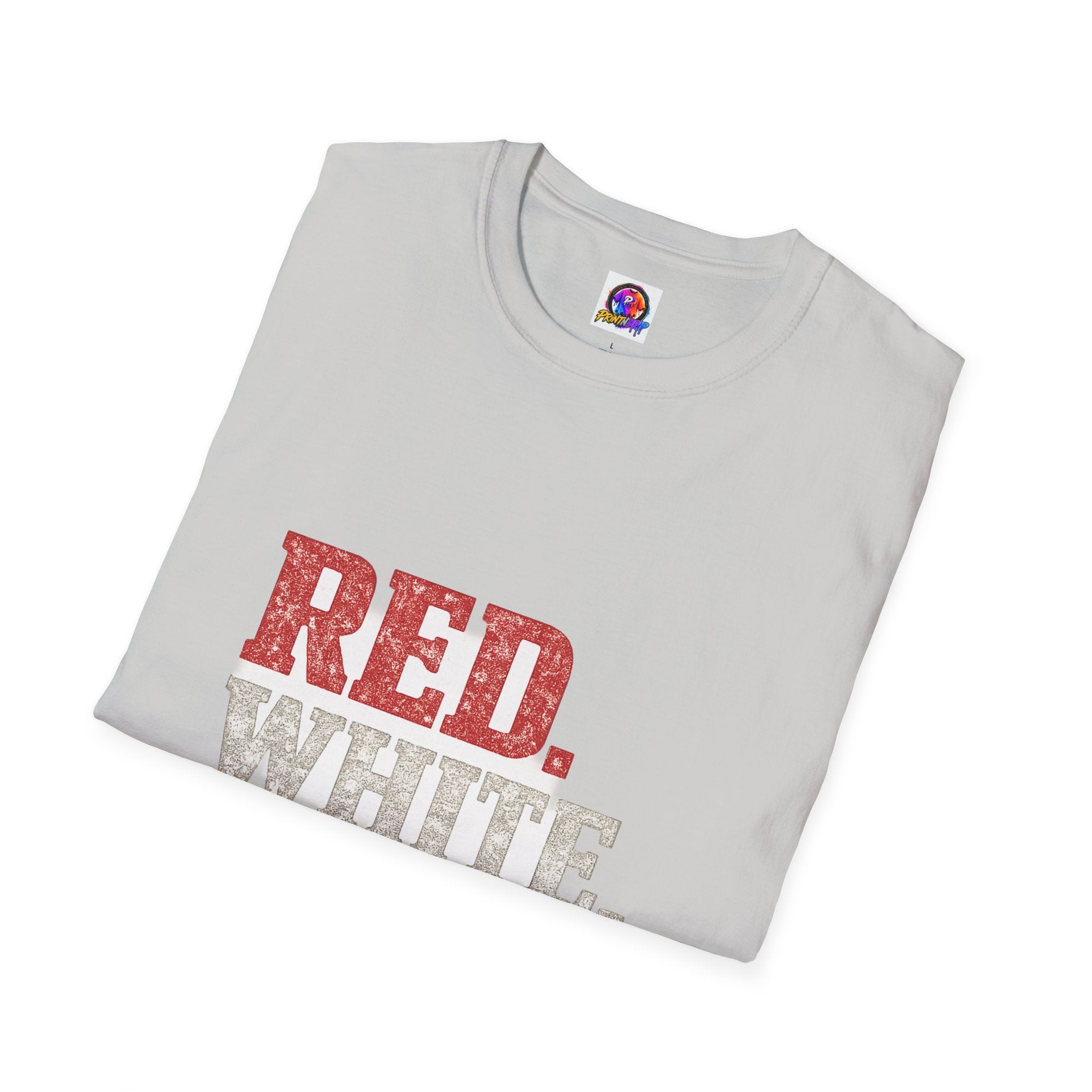 USA Patriotic 'Red. White. Go.' T-Shirt — 4th of July Independence Day Tee