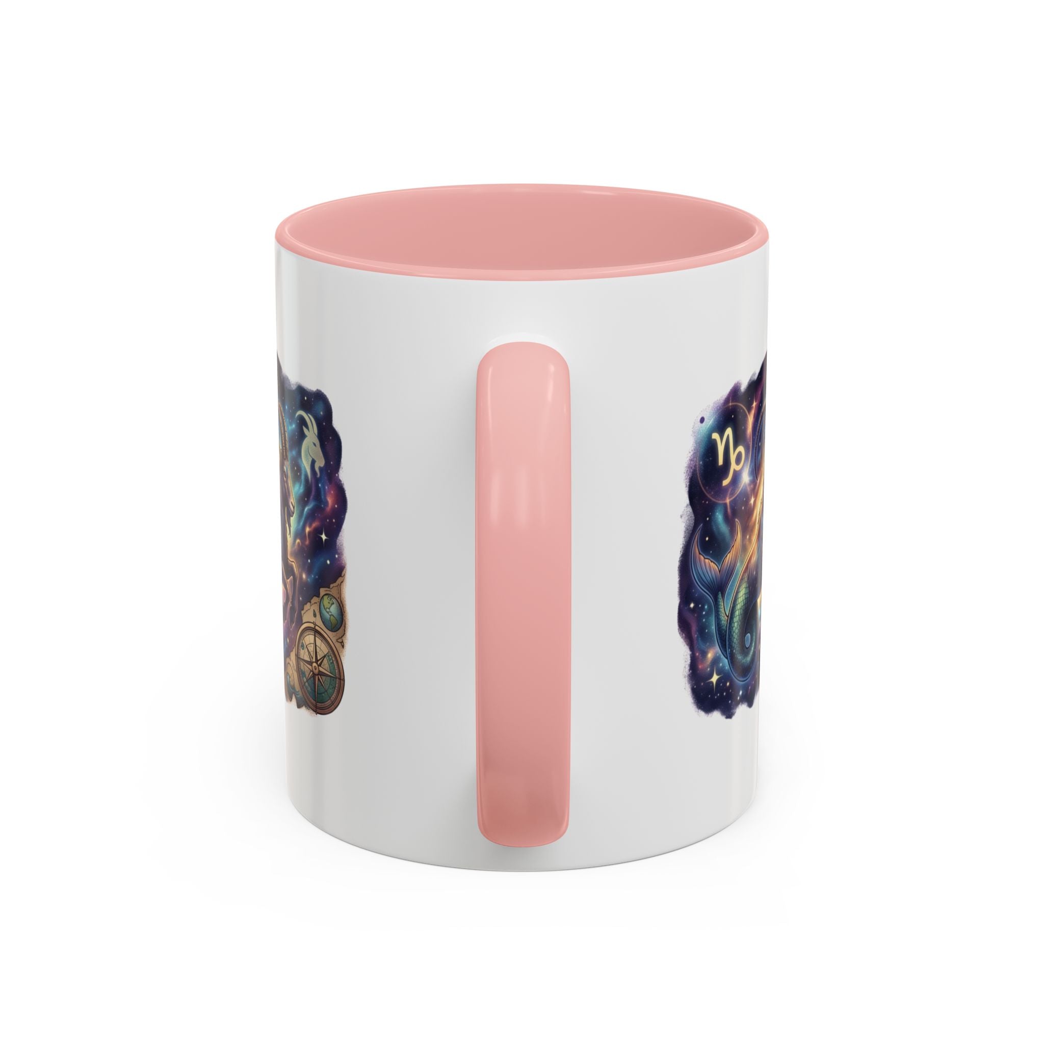 Capricorn Zodiac Coffee Mug — Celestial Goat Astrology Accent Mug