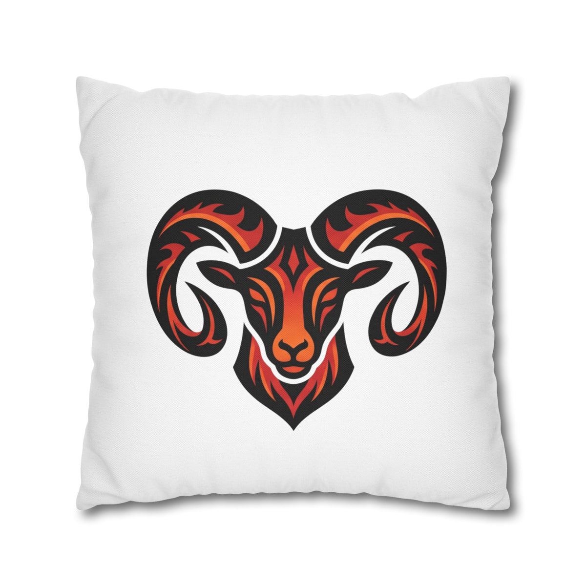 Aries Fiery Ram Head Pillowcase