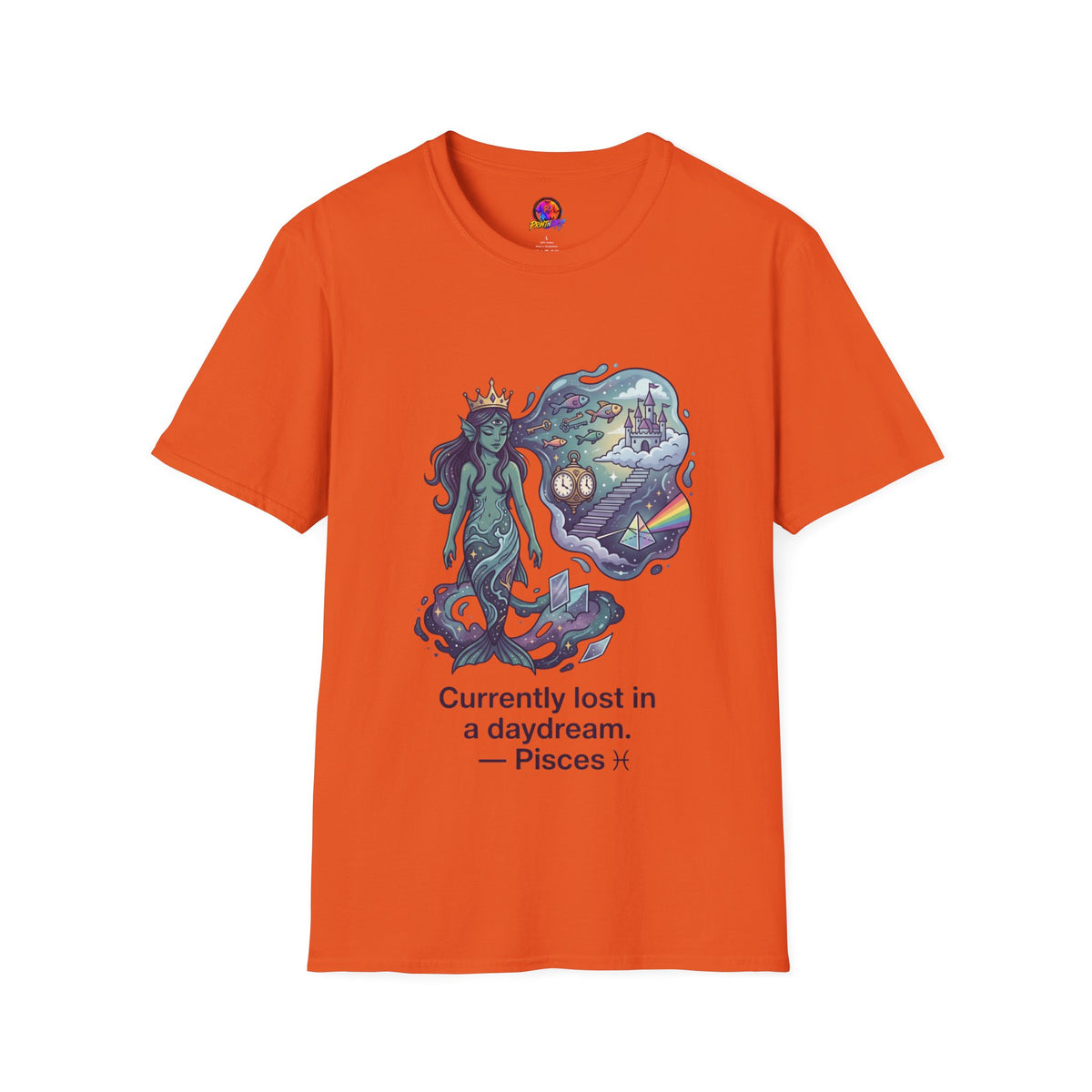 Pisces Daydream T-Shirt — 'Currently Lost in a Daydream' Zodiac Graphic Tee