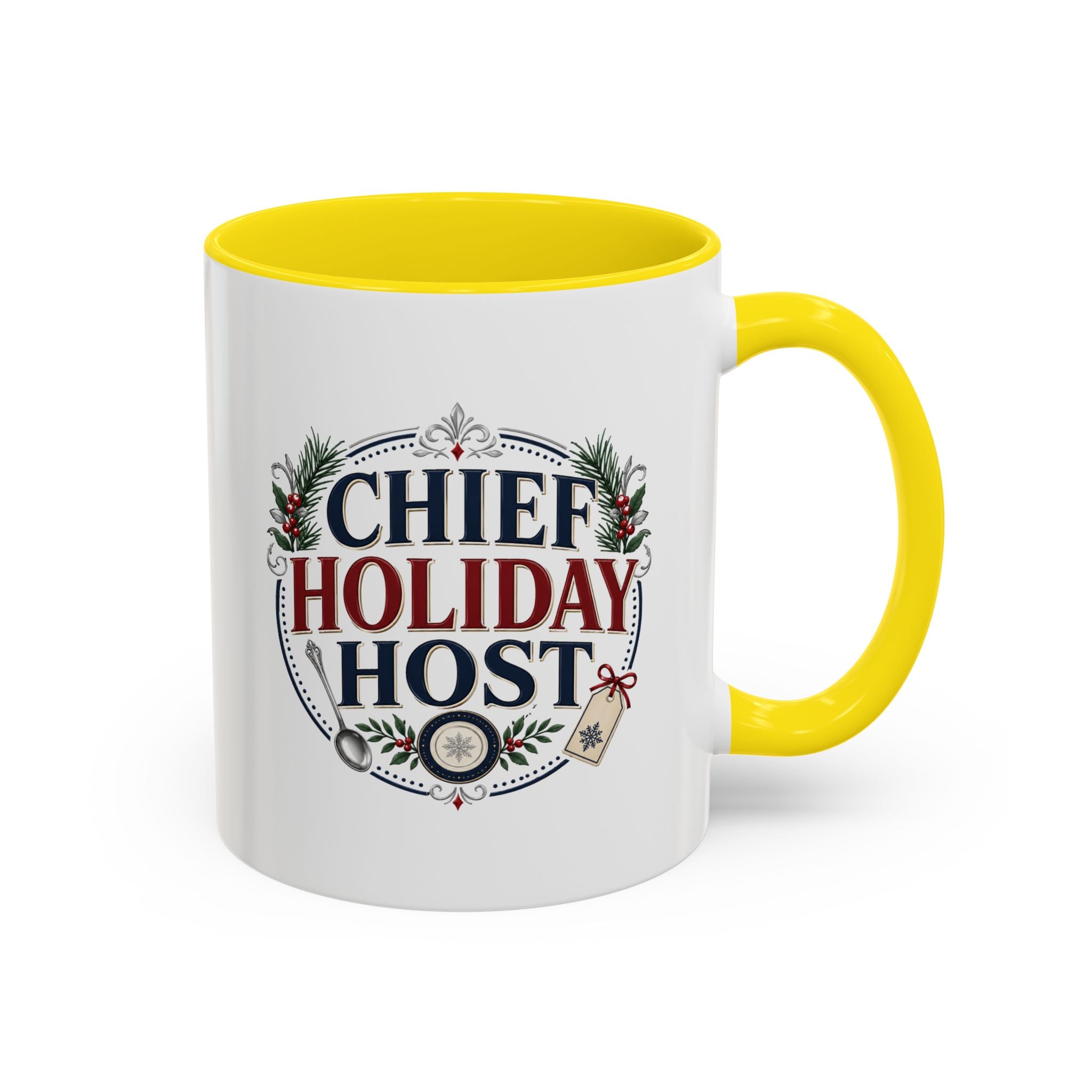 Christmas Chief Holiday Host Coffee Mug — Festive Christmas Morning Gift