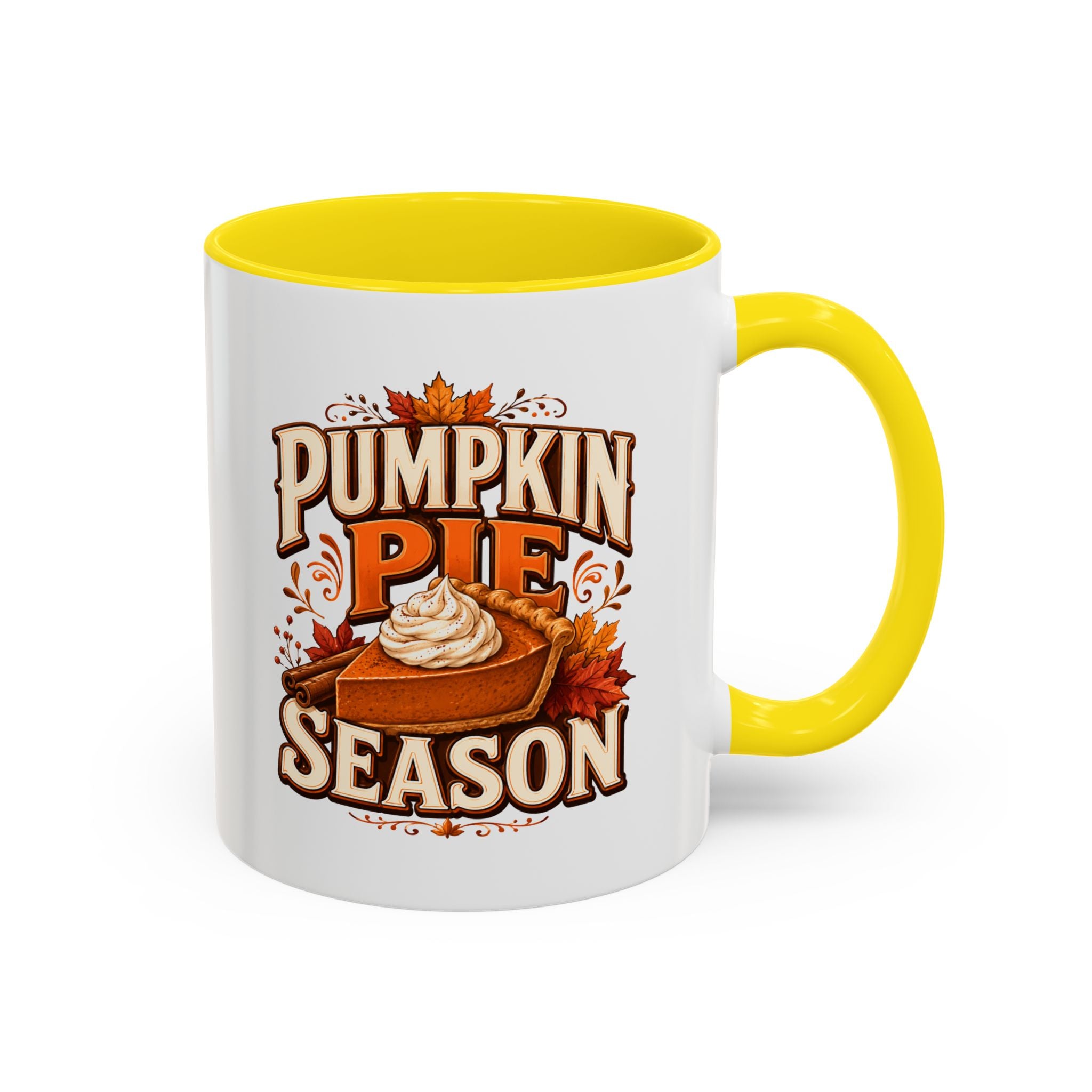 Thanksgiving Mug Pumpkin Pie Season Coffee Mug — Fall Thanksgiving Accent