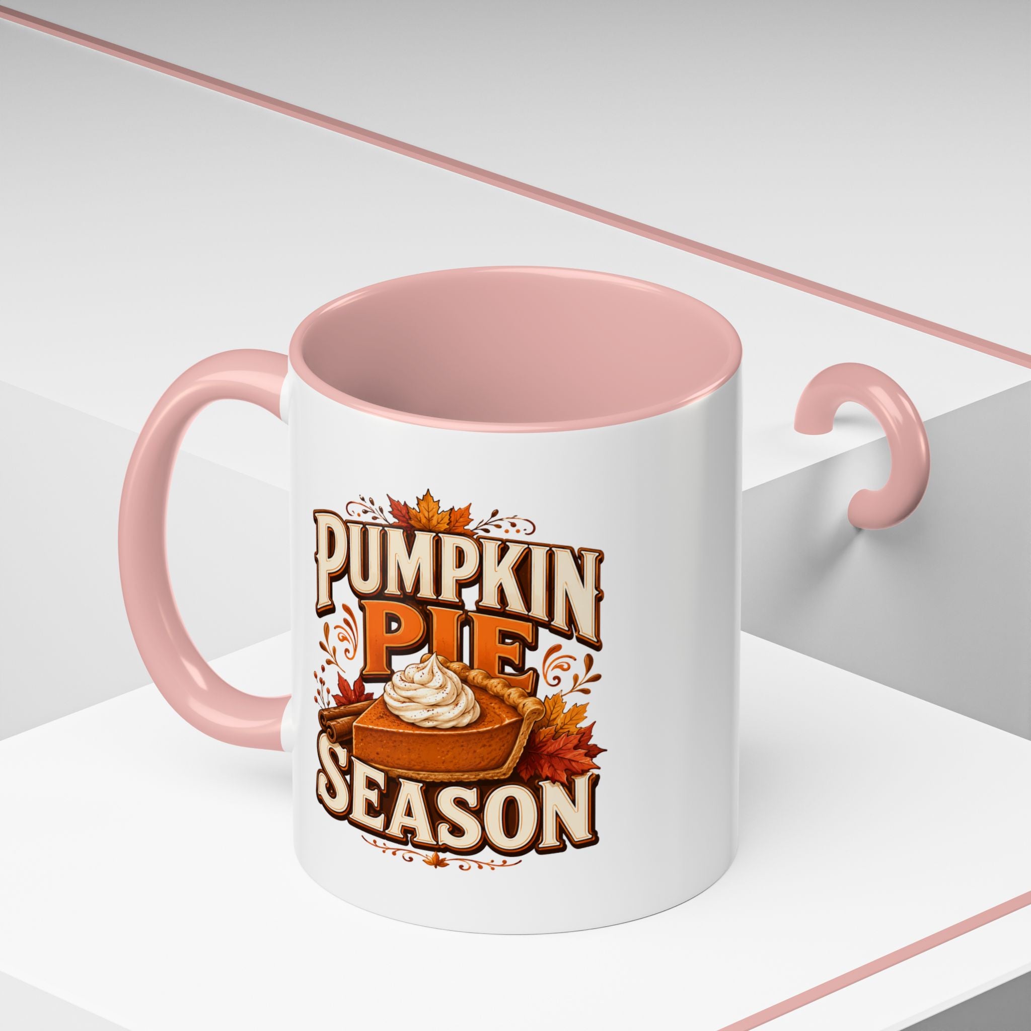Thanksgiving Mug Pumpkin Pie Season Coffee Mug — Fall Thanksgiving Accent