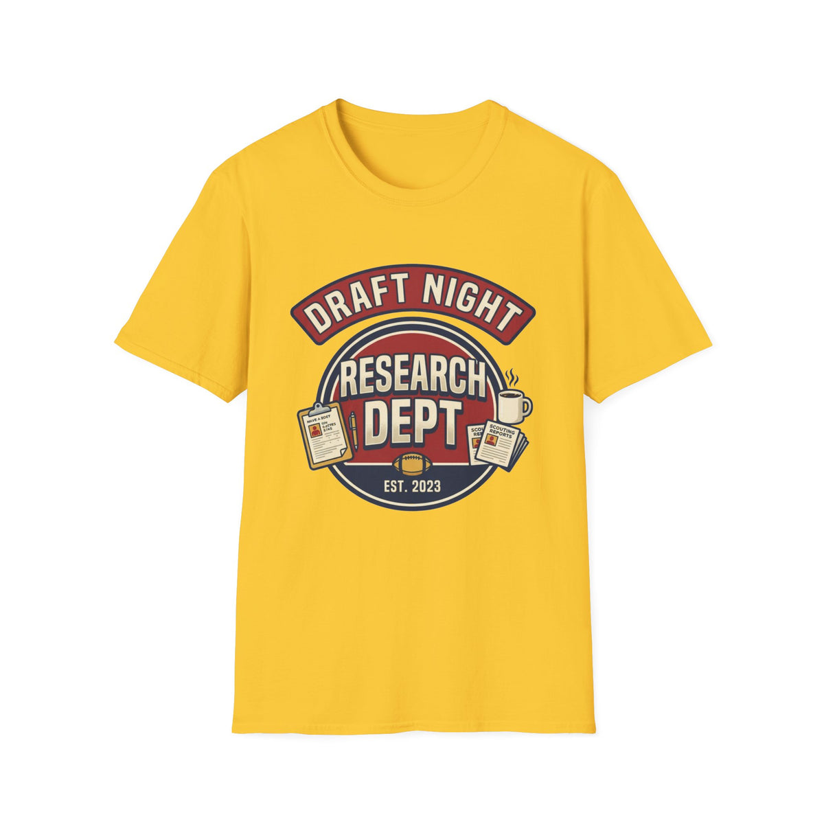 Draft Night Research Dept. T-Shirt – Sports Draft Party Tee - Trending Now - August 2026