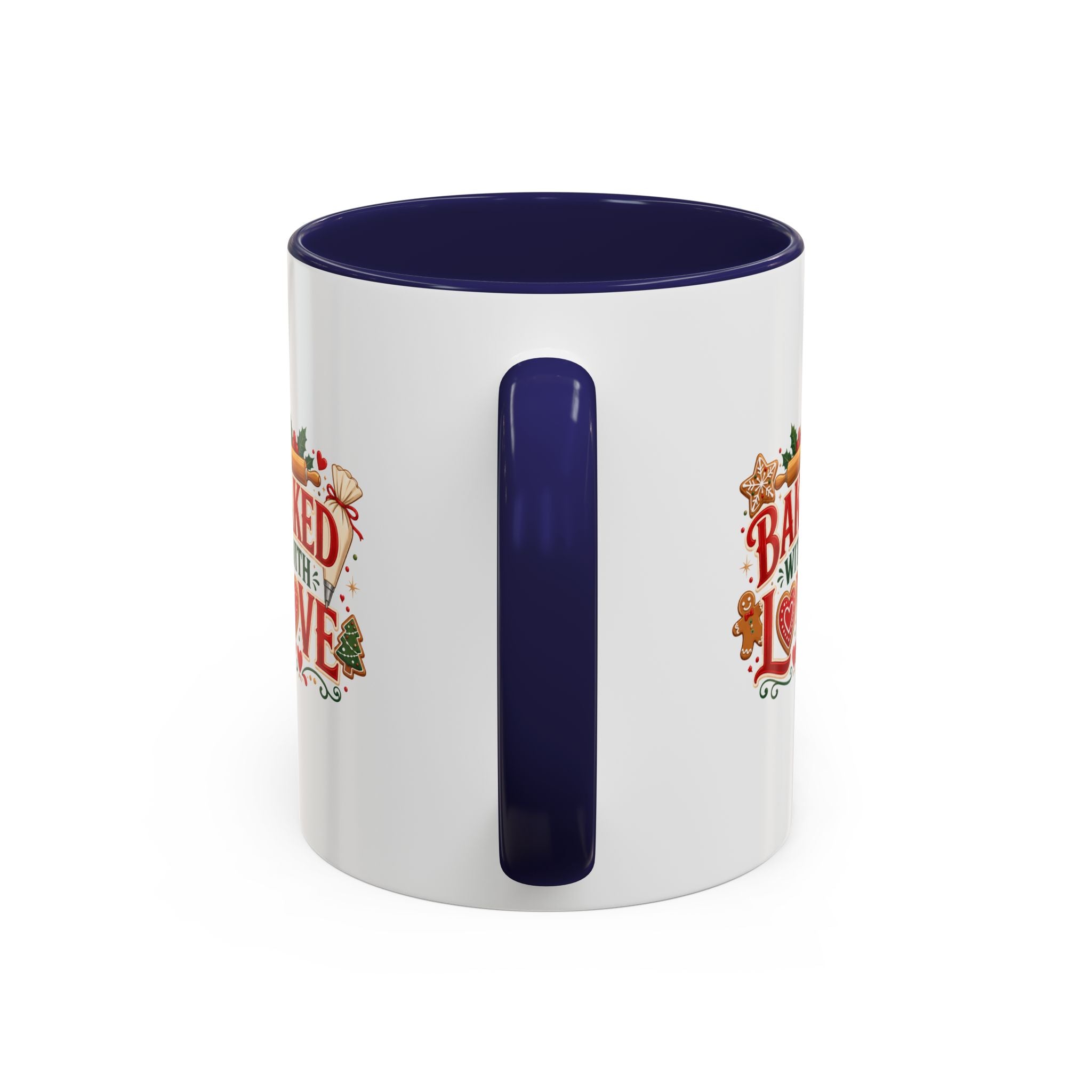 Baked With Love Coffee Mug — Holiday Baking Kitchen Gift