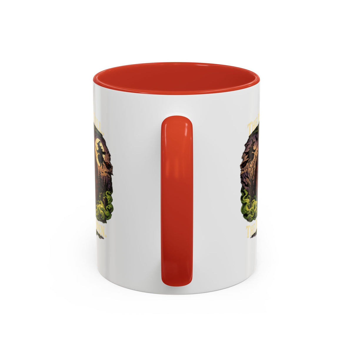Halloween  The Moon Is Full Accent Coffee Mug