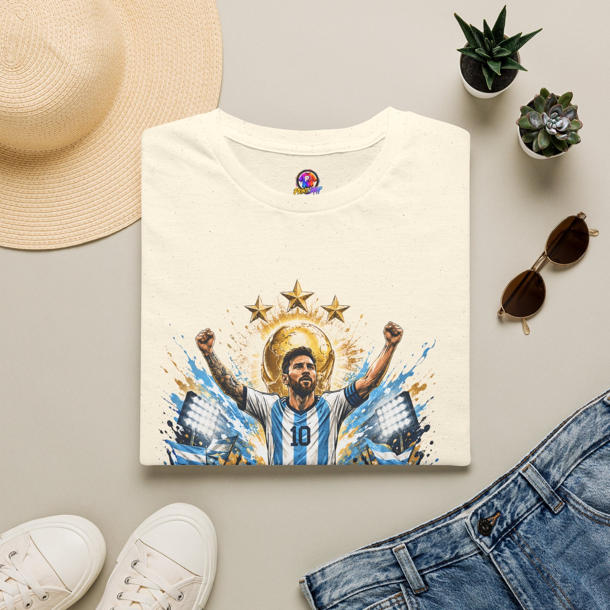 Argentina Soccer Legend 'El Diez' T‑Shirt