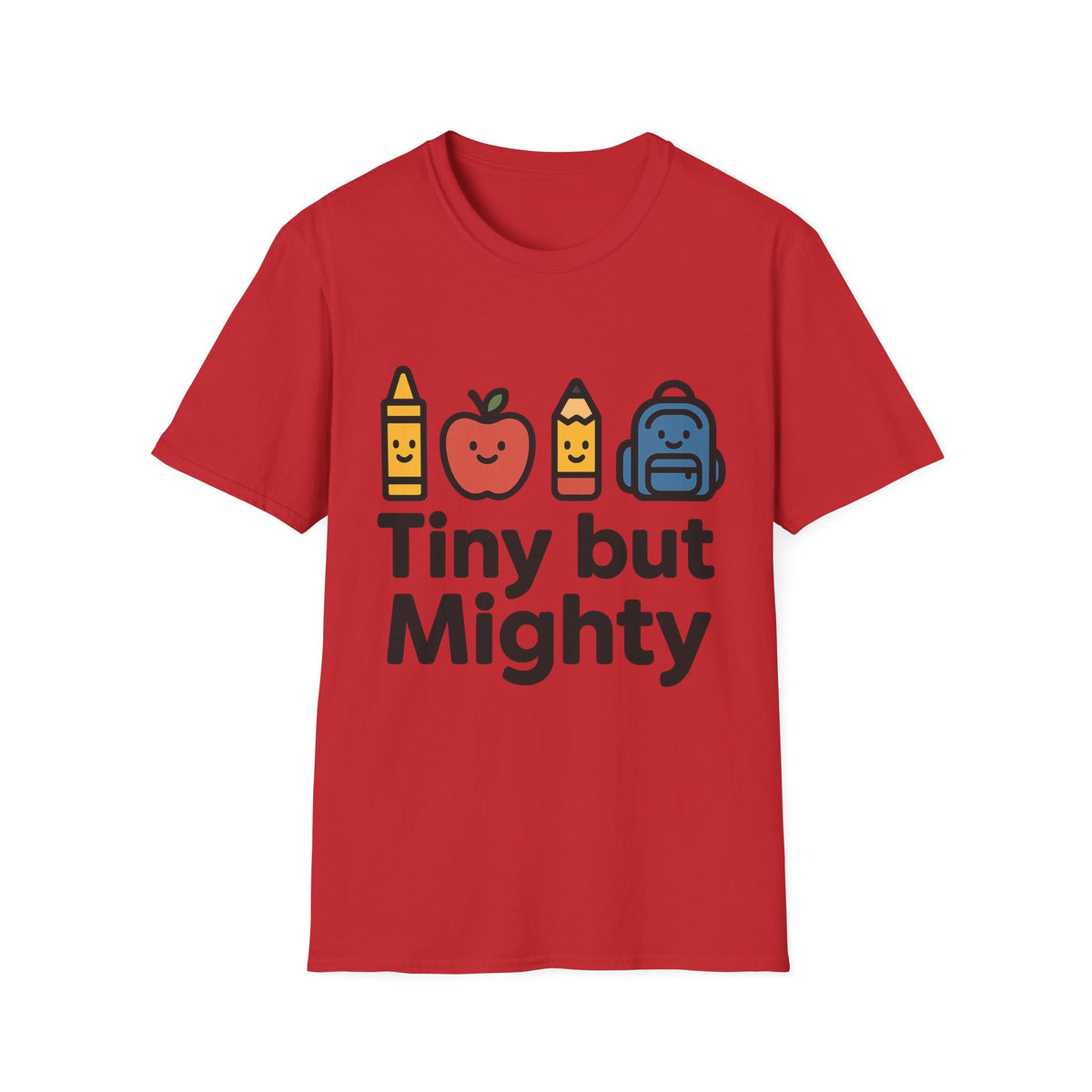 Cute School Supplies Graphic T‑Shirt — Pencil Apple Crayon Backpack Design - Trending Now - August 2026