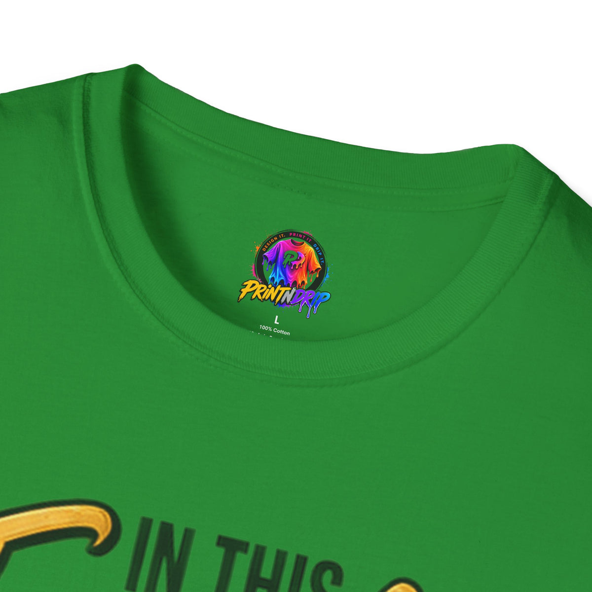 Childhood Cancer Awareness T-Shirt — "In This Family No One Fights Alone"