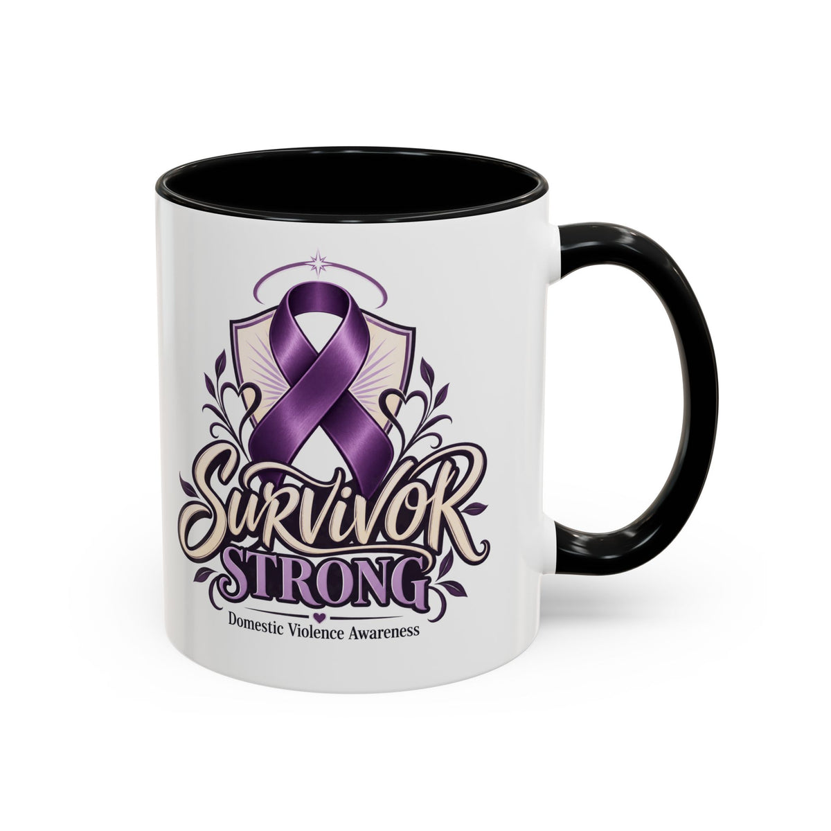 Domestic Violence Awareness Survivor Strong Coffee Mug