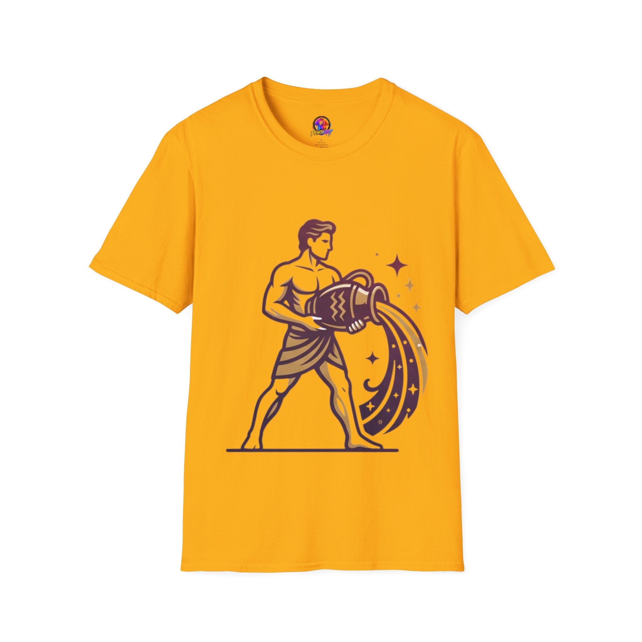 Aquarius Zodiac T-Shirt — Water Bearer Astrology Tee