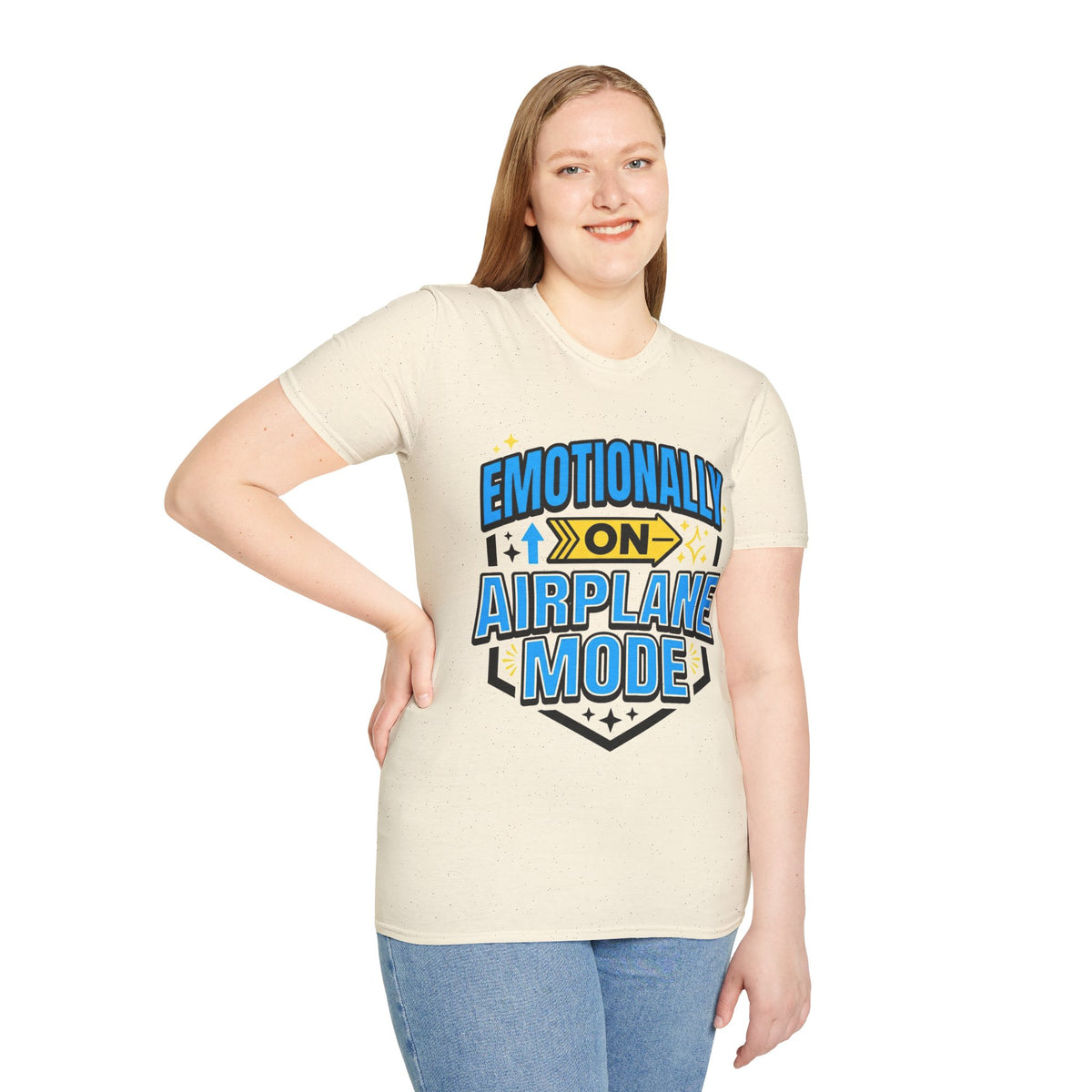 Emotionally On Airplane Mode T-Shirt — Funny Mental Health Self-Care Tee - Trending Now - August 2026