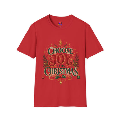 Choose Joy This Christmas T-Shirt — Festive Holiday Graphic Tee