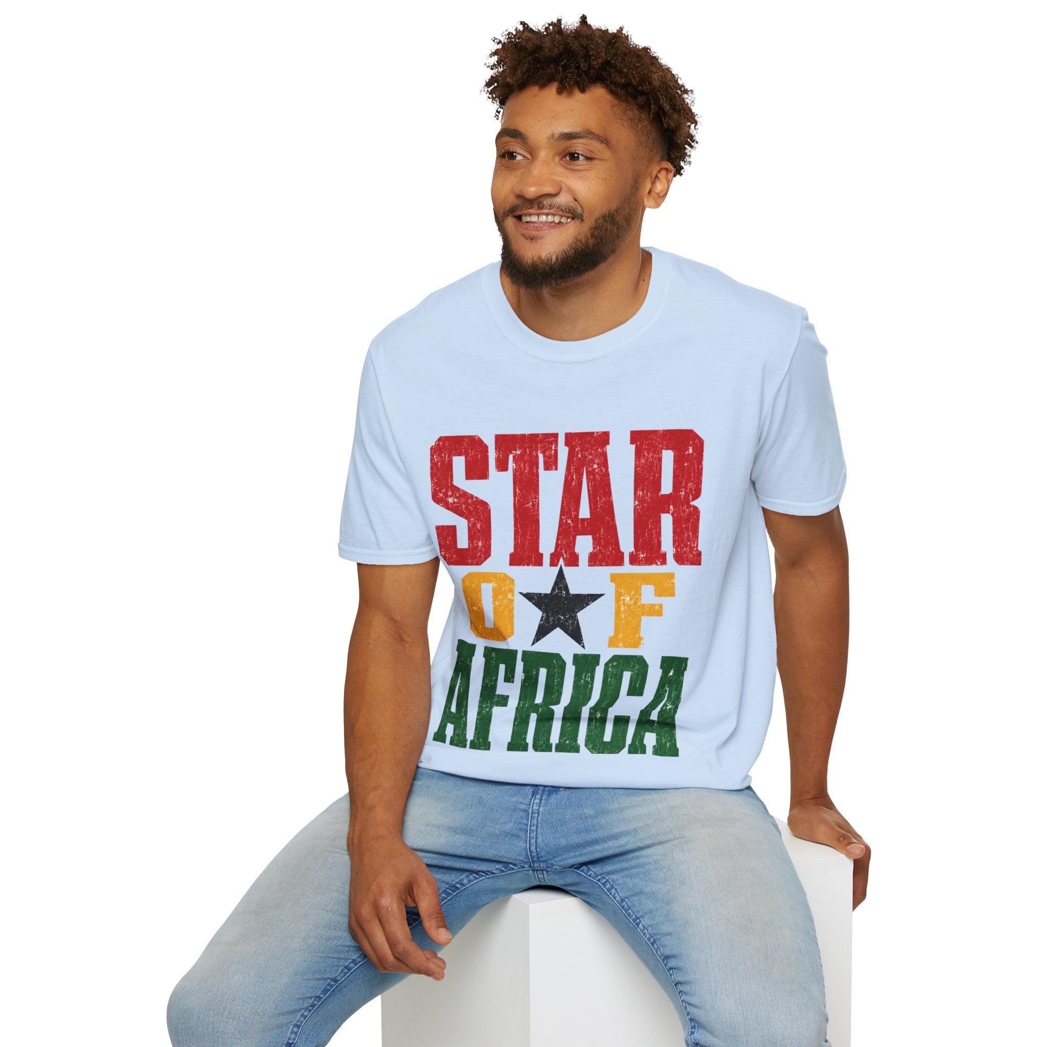 Ghana Star of Africa T-Shirt — Retro Pan-African Graphic Tee