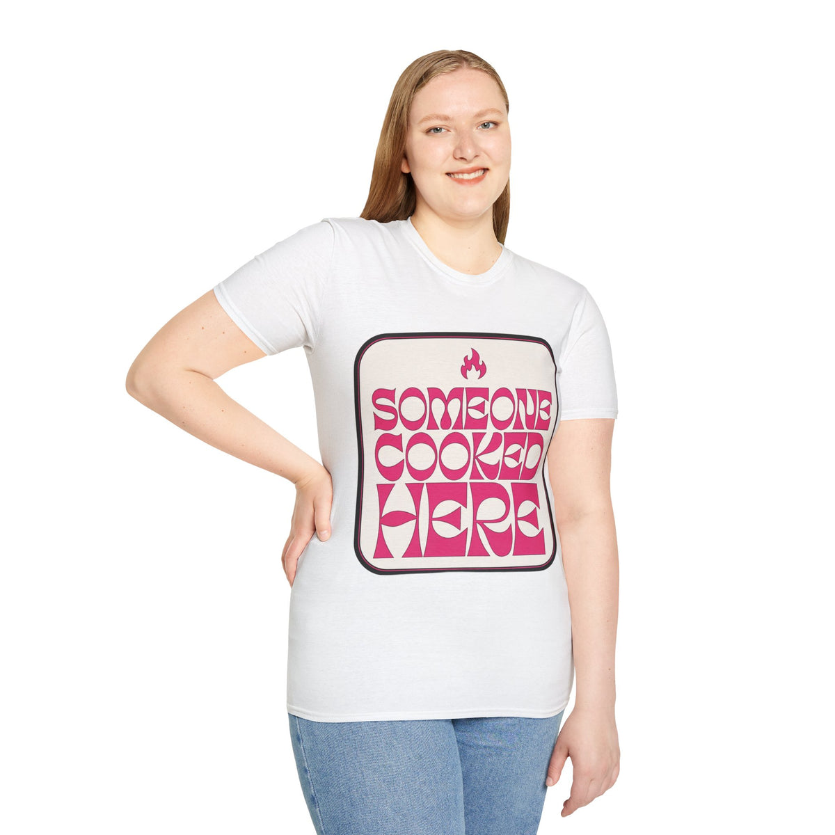 Someone Cooked Here T-Shirt — Retro Kitchen Cooking Shirt - Trending Now - August 2026