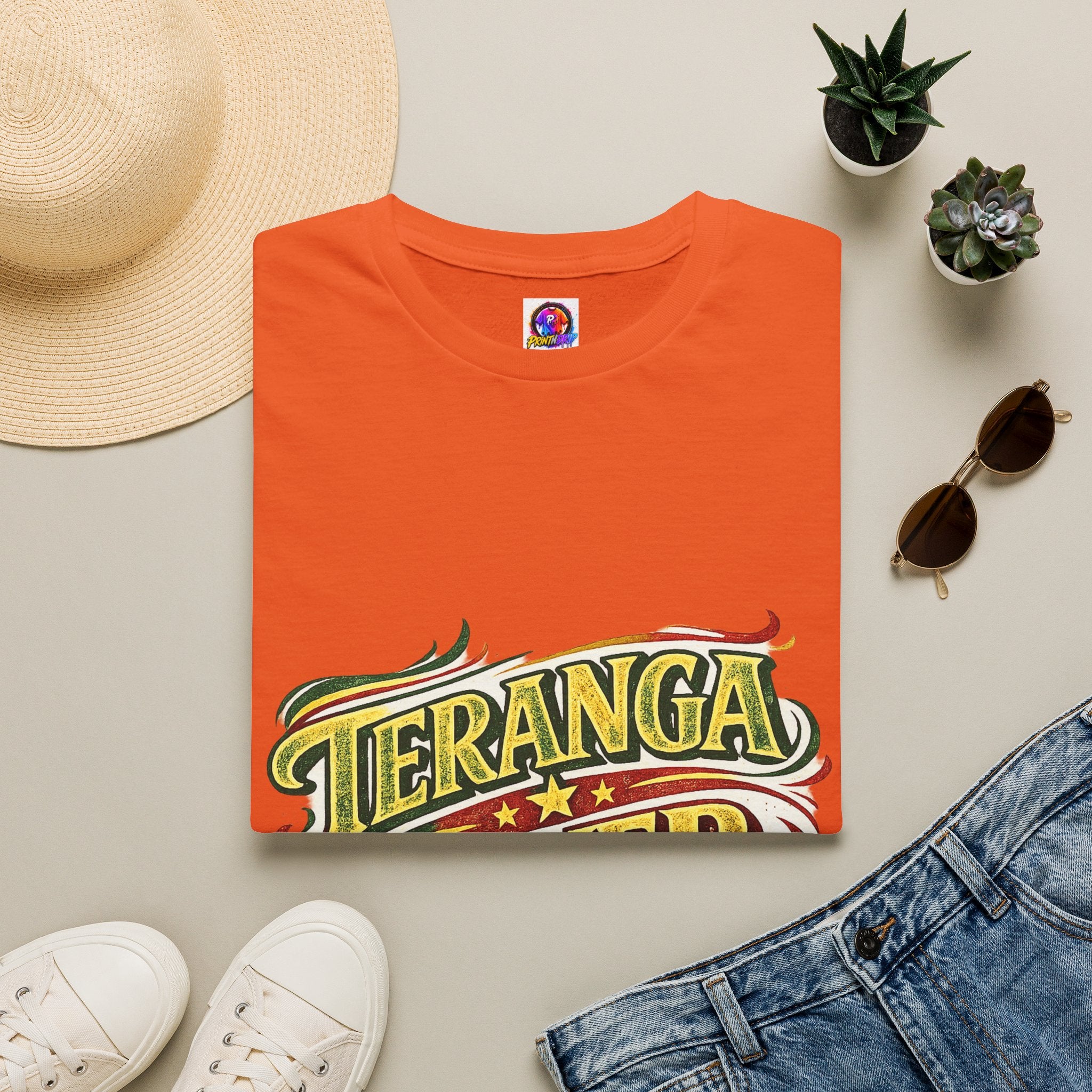 Senegal Teranga Power T-Shirt — Retro Senegal Pride Graphic Tee