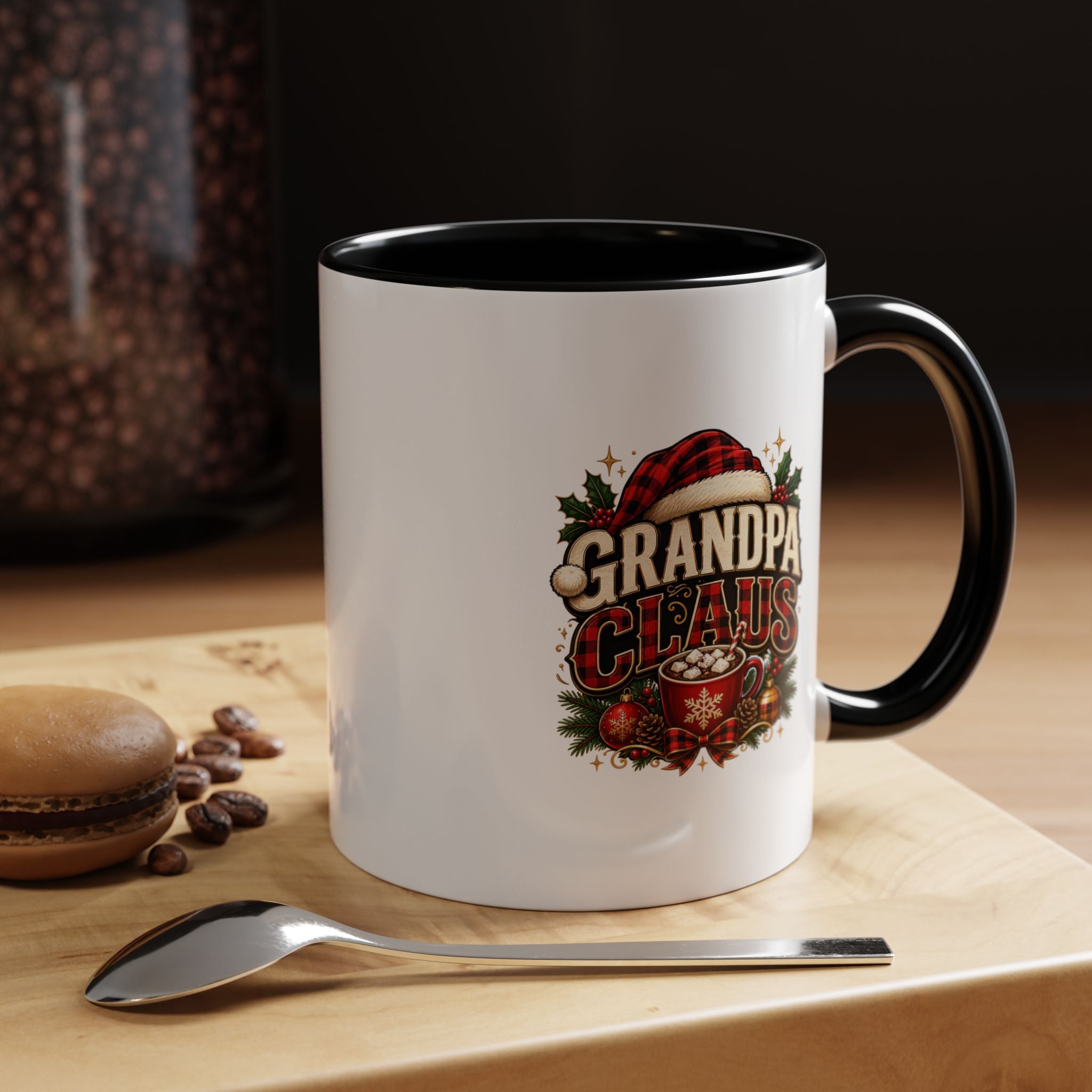 Accent Coffee Mug Grandpa Claus