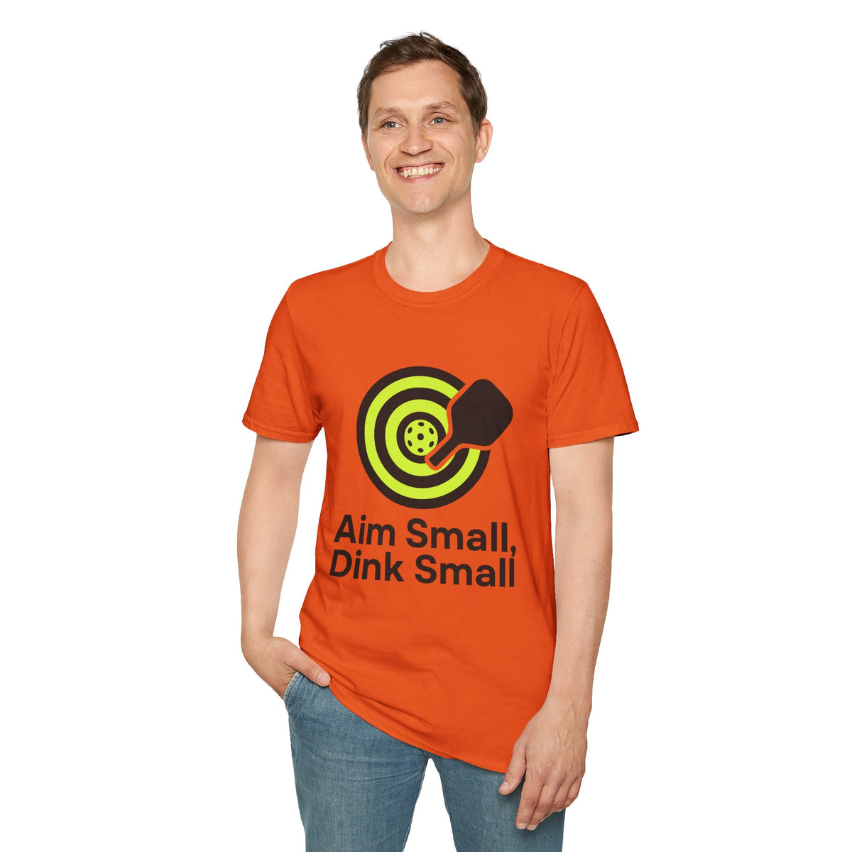 Neon Target Logo T‑Shirt — Minimalist Retro Gamer Graphic Tee - Trending Now - August 2026