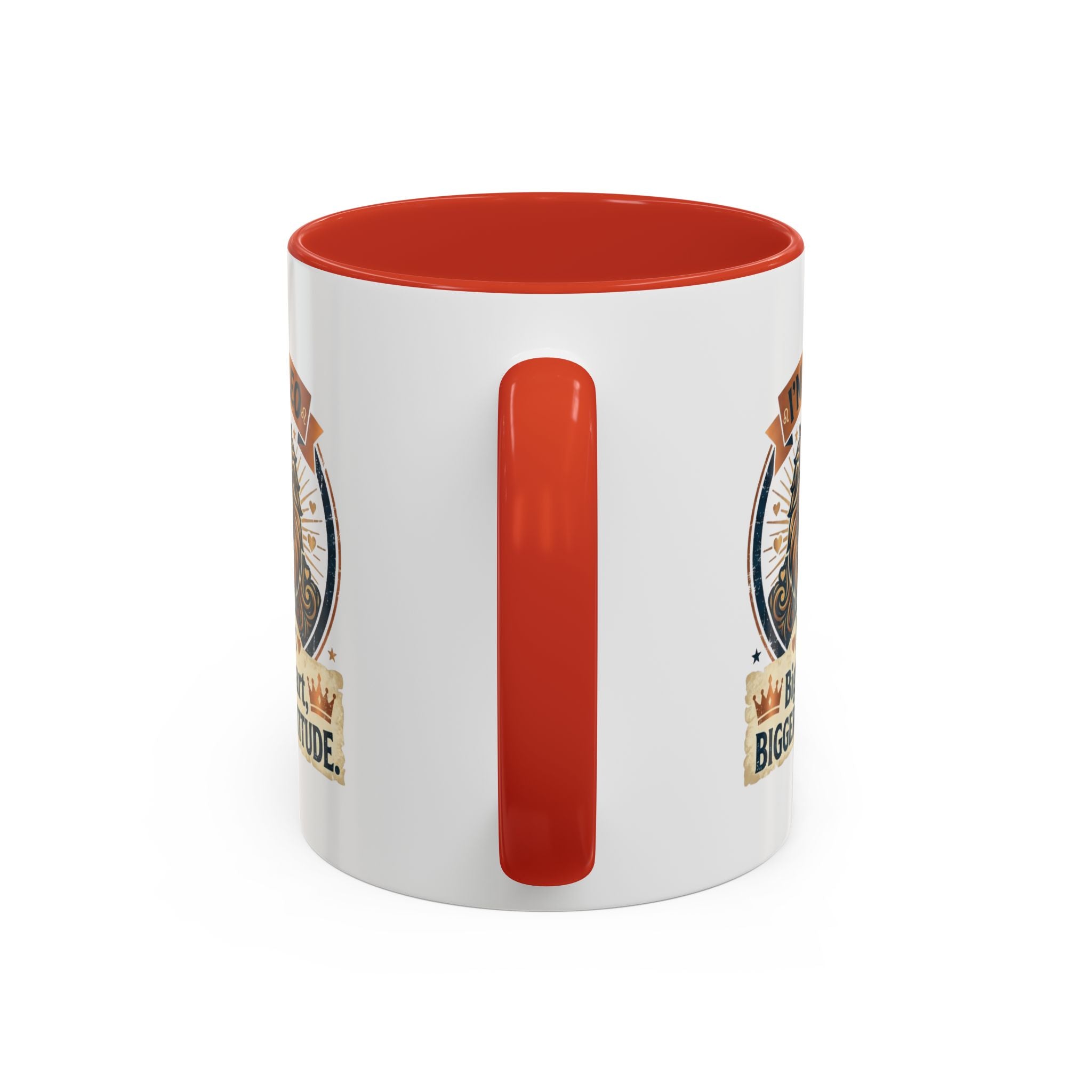 Leo Coffee Mug — "I'm a Leo: Big Heart, Bigger Attitude" Zodiac Accent Mug (11/15oz)