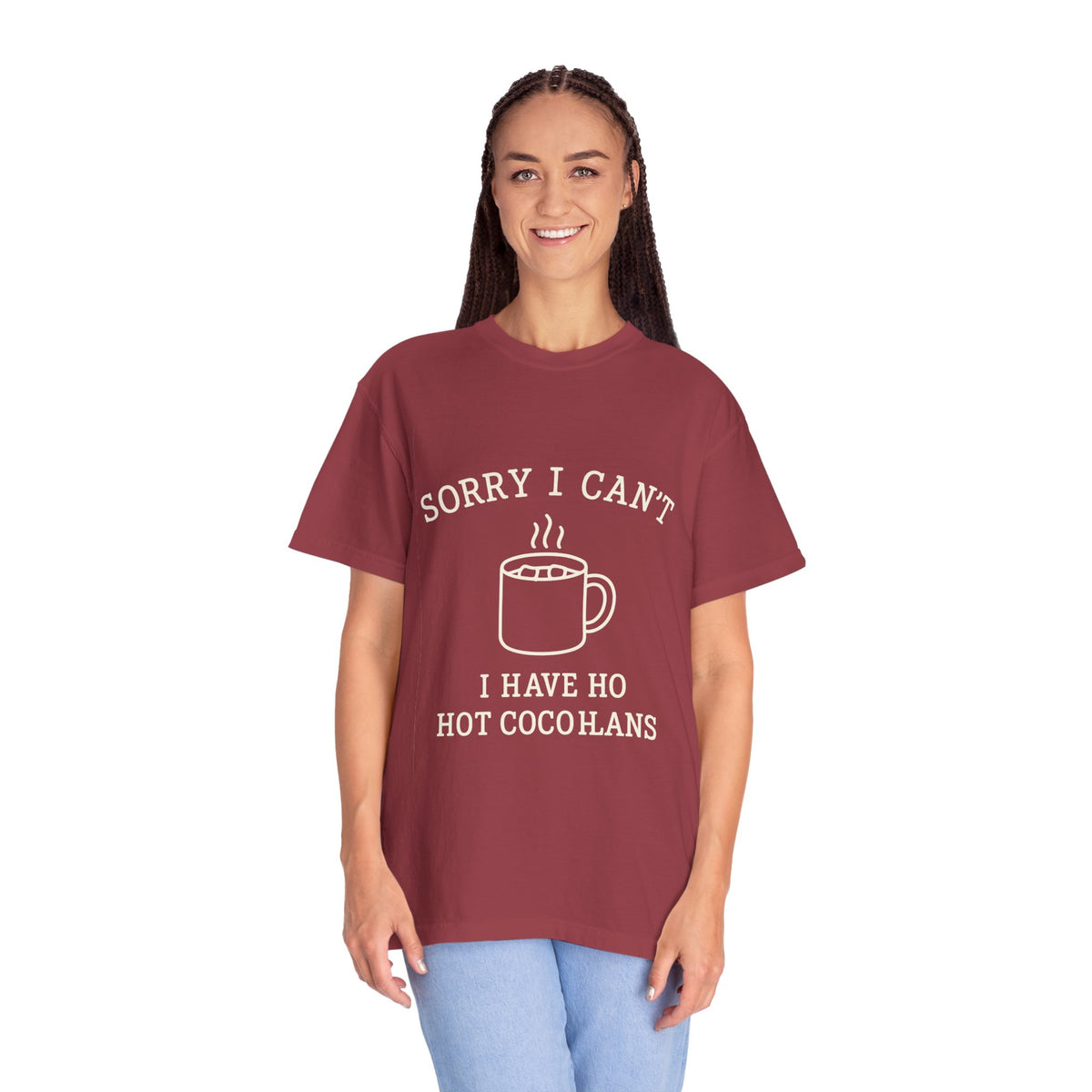 Hot Cocoa Plans T-Shirt — "Sorry I Can’t, I Have Hot Cocoa Plans" Cozy Graphic Tee - Trending Now - October 2026